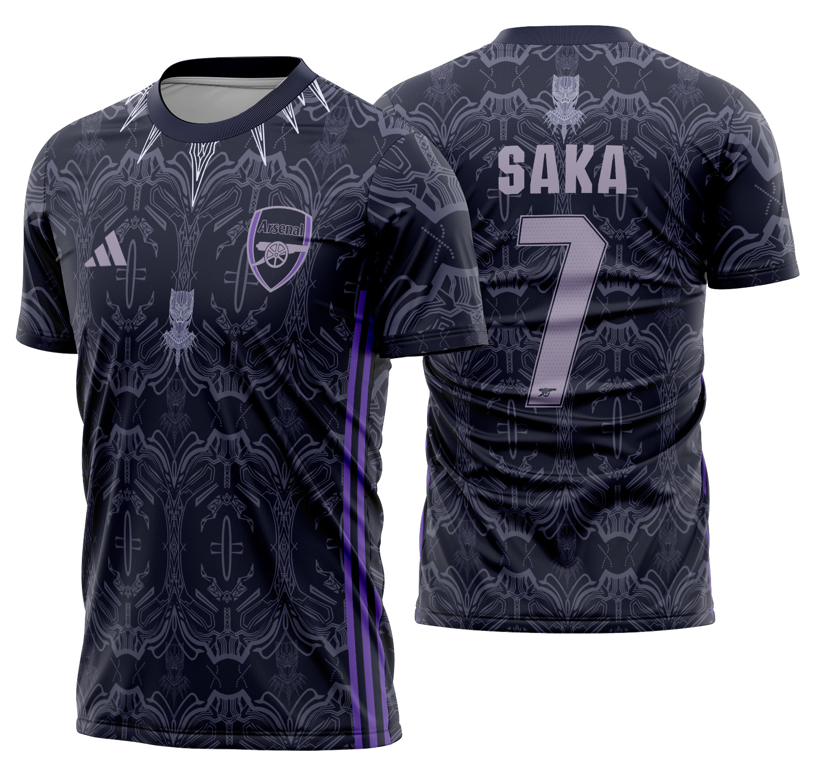 Arte vetor camisa Arsenal Concept 2025