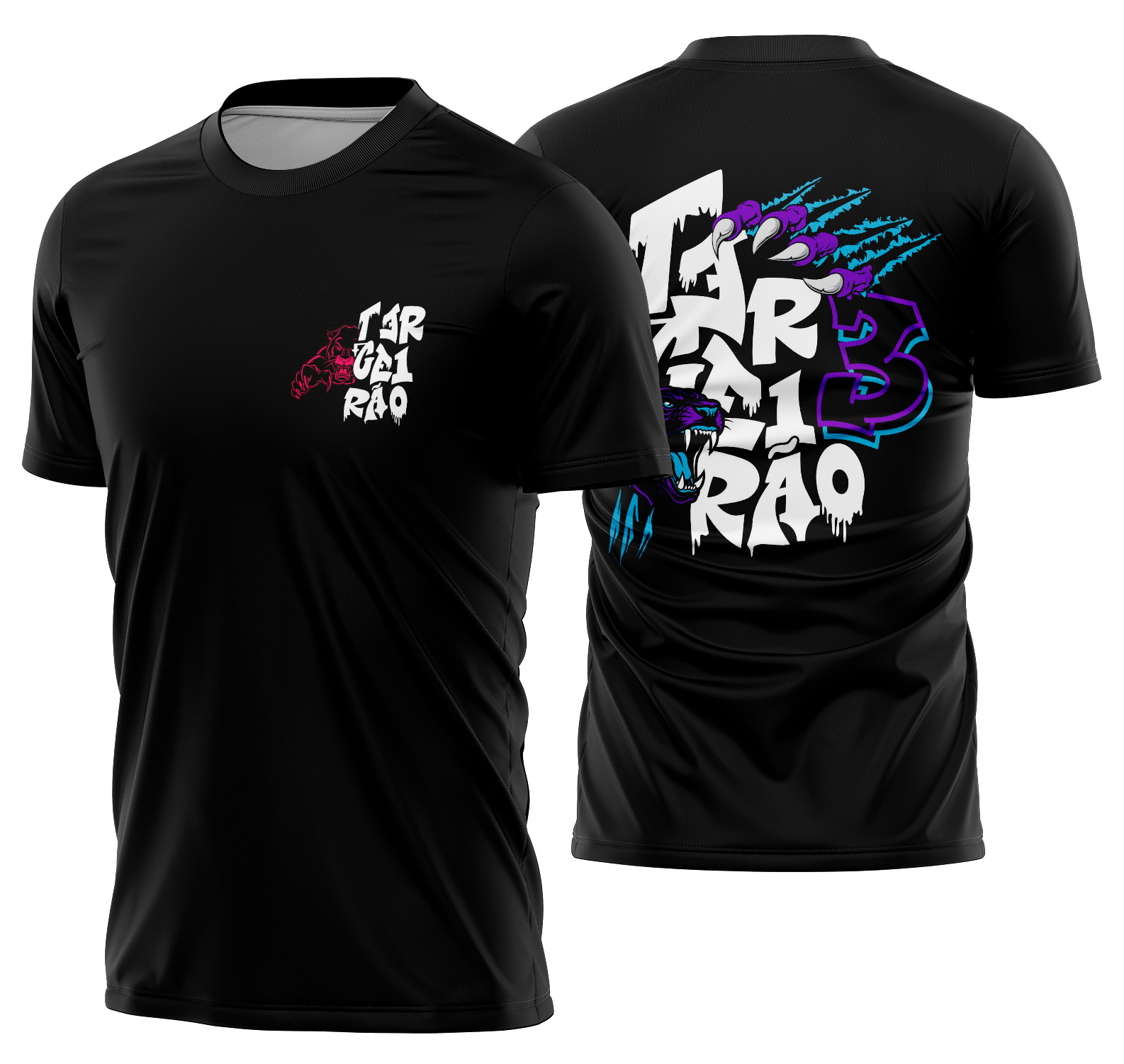 Arte vetor camisa Terceirão Pantera Mod-196