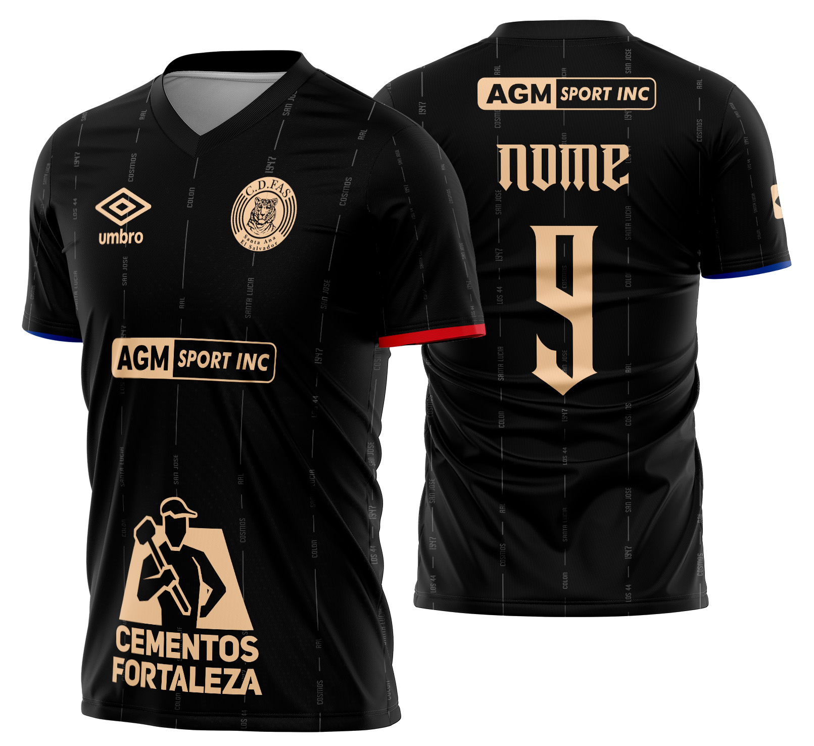 Arte vetor camisa Club FAS Alternativa 2024-2025