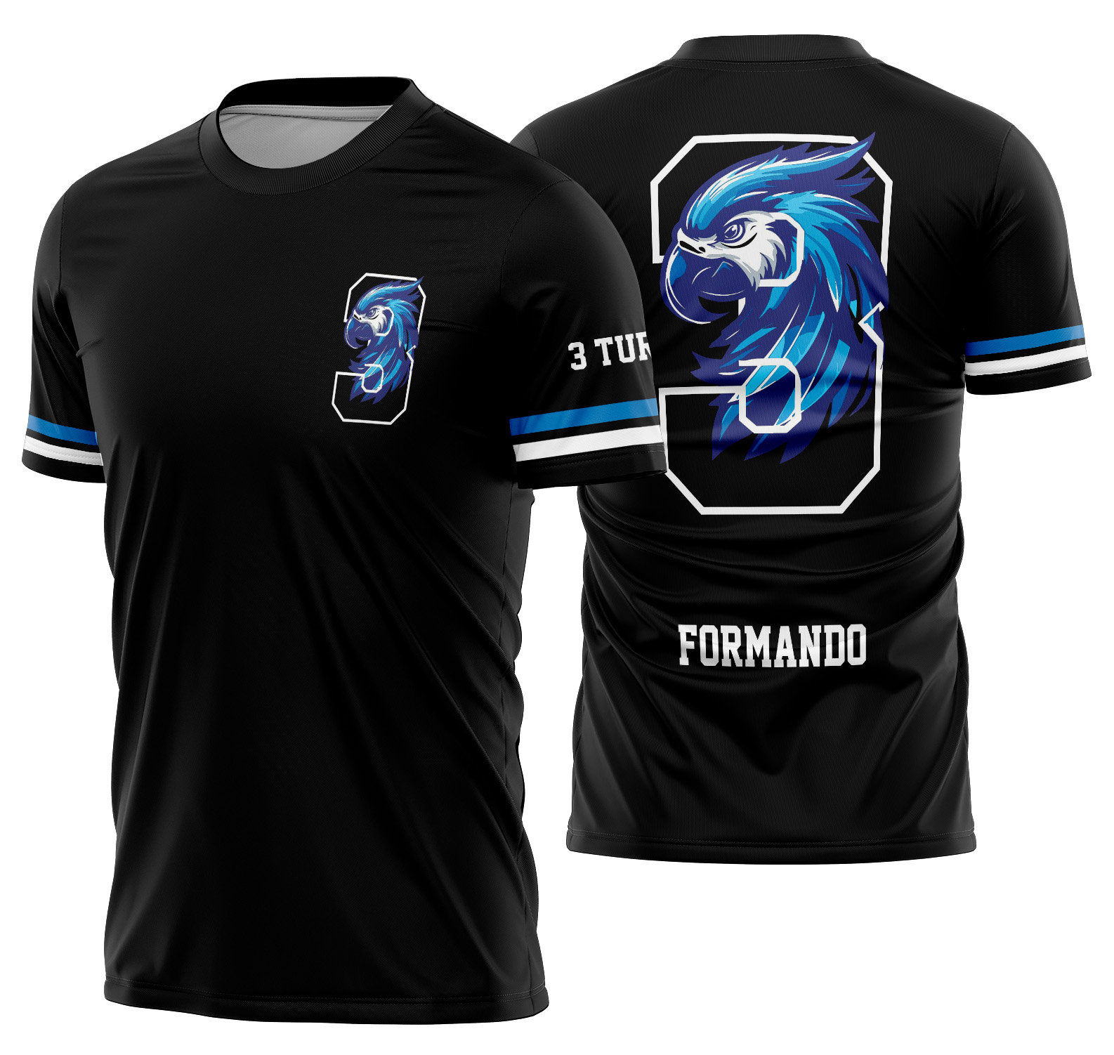 Arte vetor camisa Terceirão Arara Mod-209