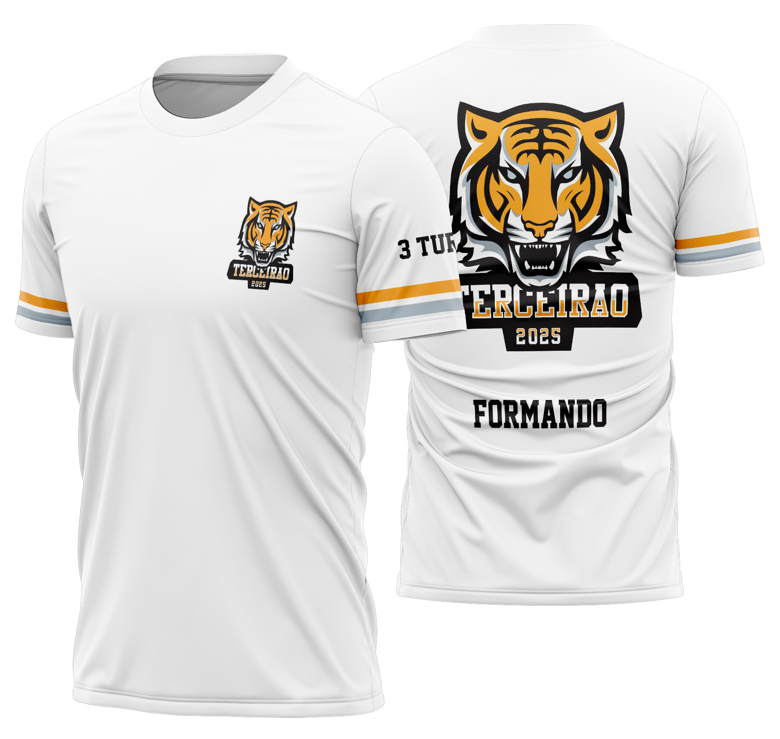 Arte Vetor Camisa Terceirão Tigre Mod-217