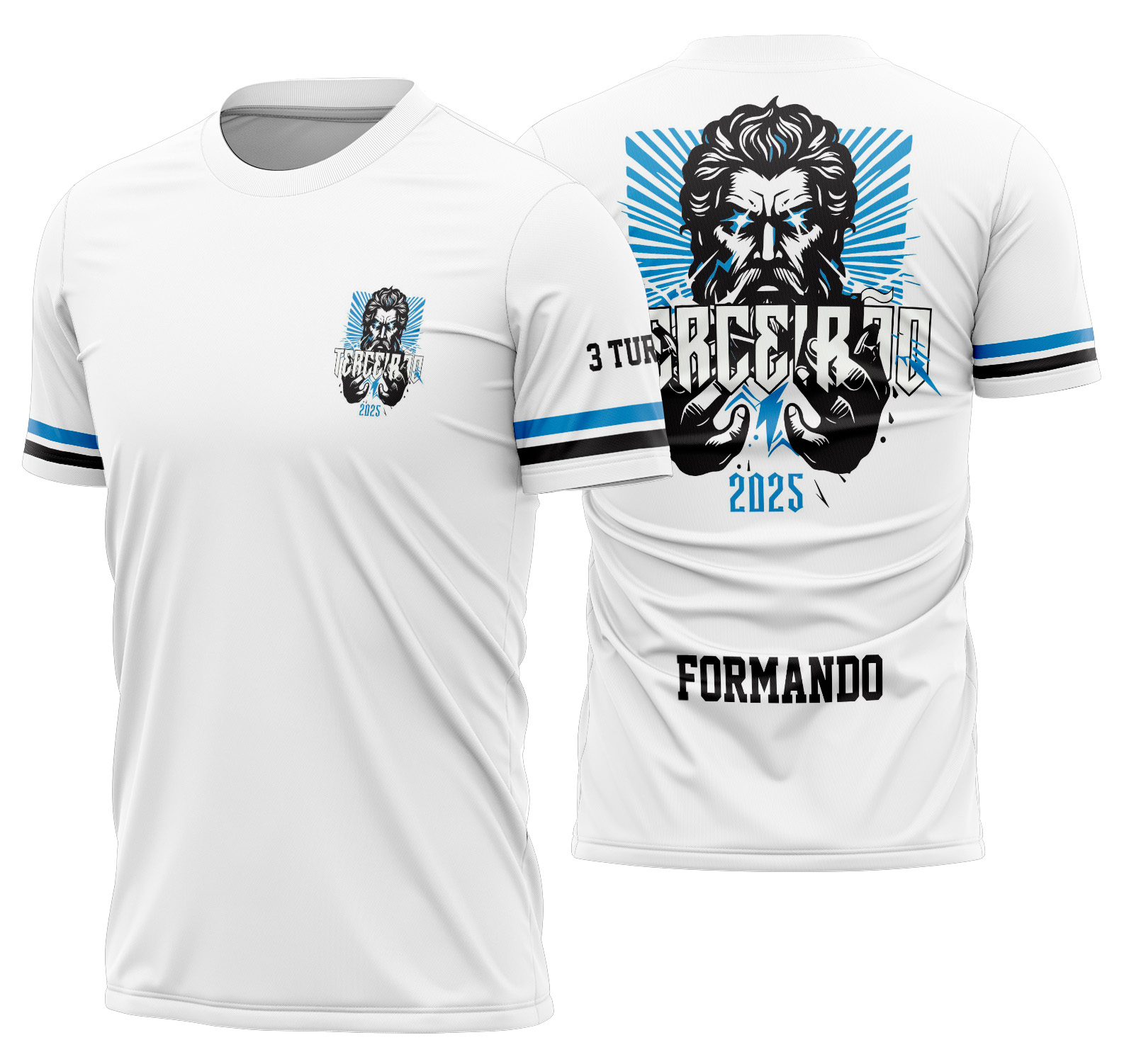 Arte Vetor Camisa Terceirão Zeus Mod-219
