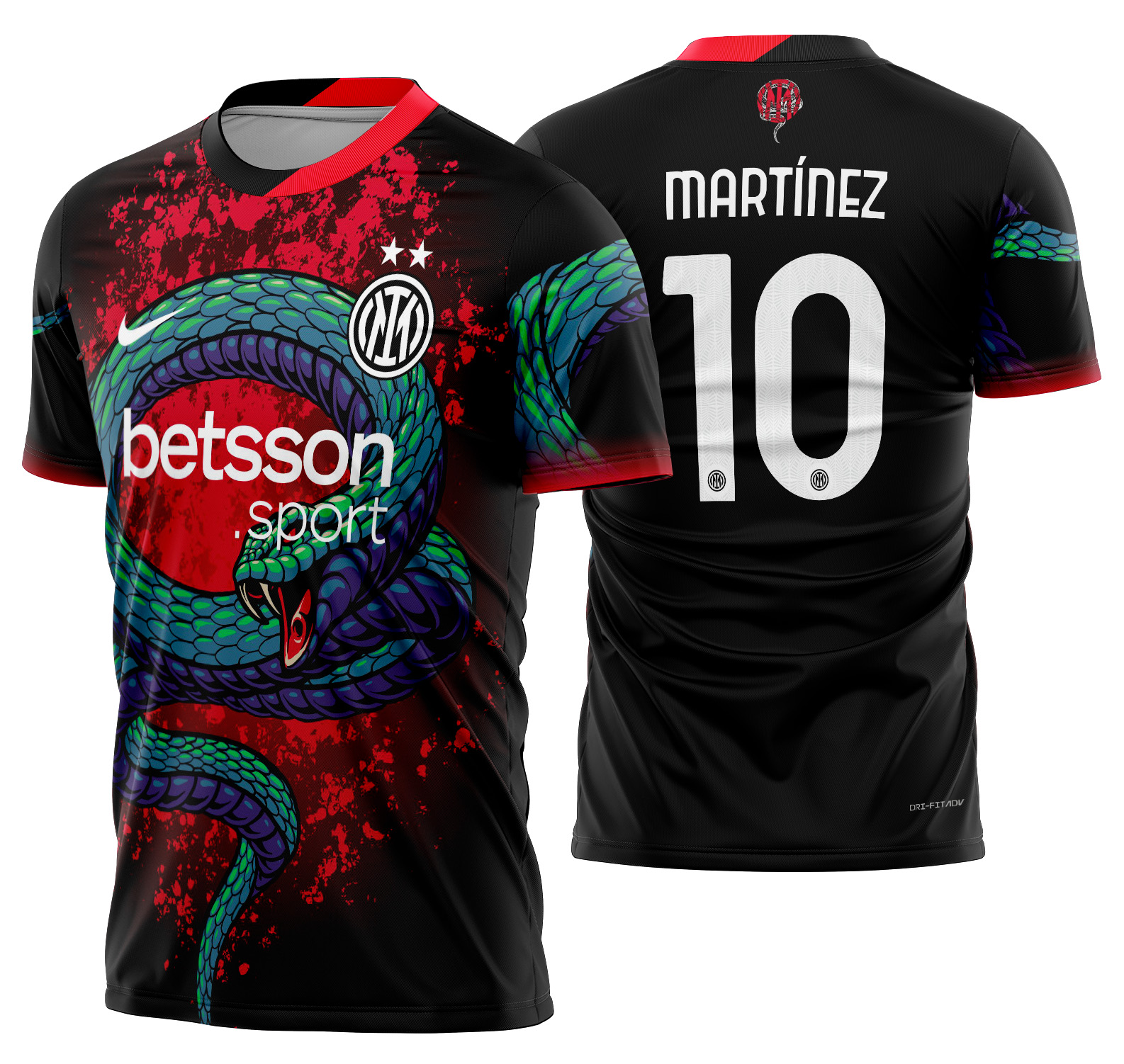Arte vetor camisa Inter Milan Concept 2025