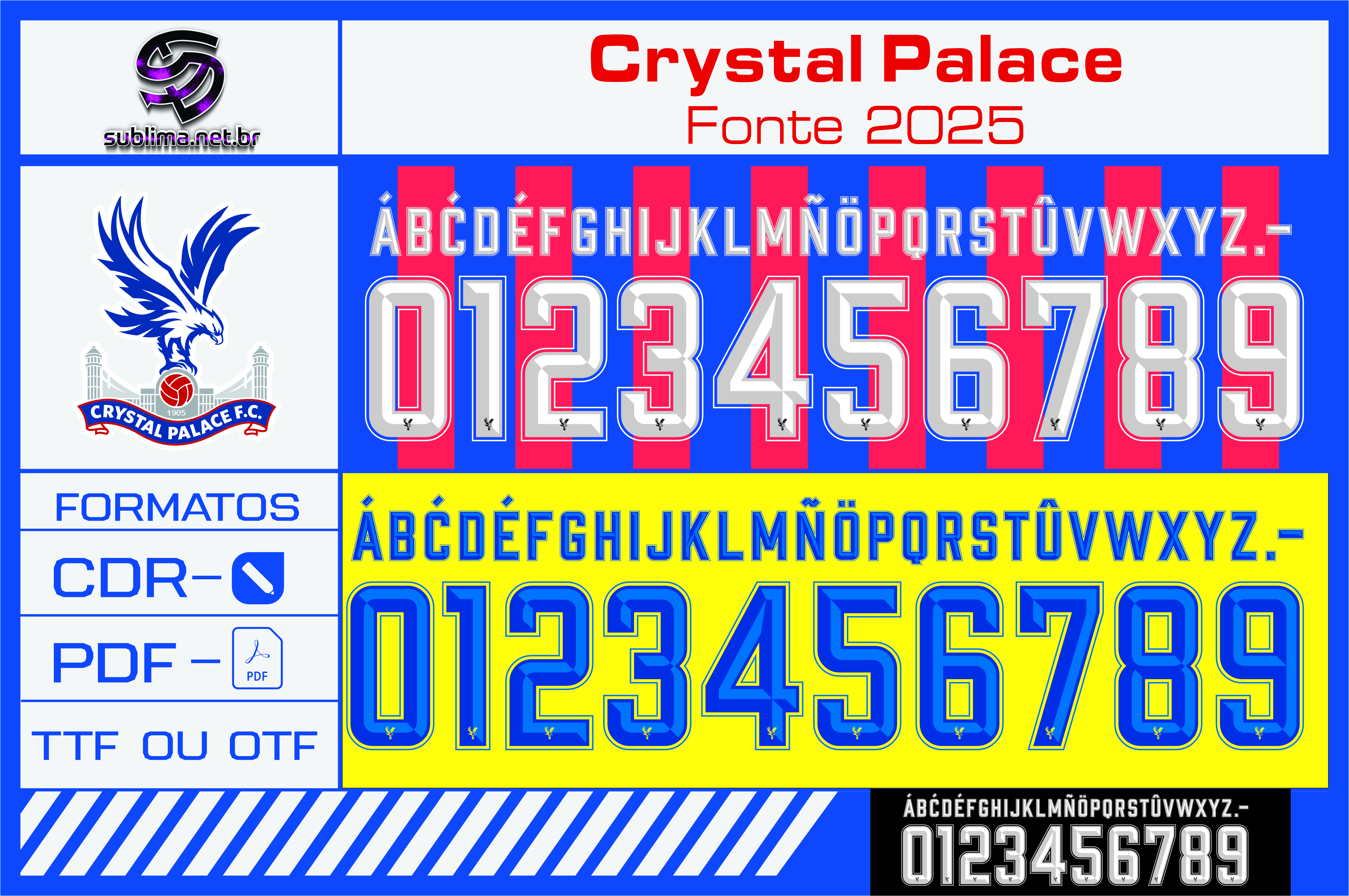 Fonte Crystal Palace 2024 2025