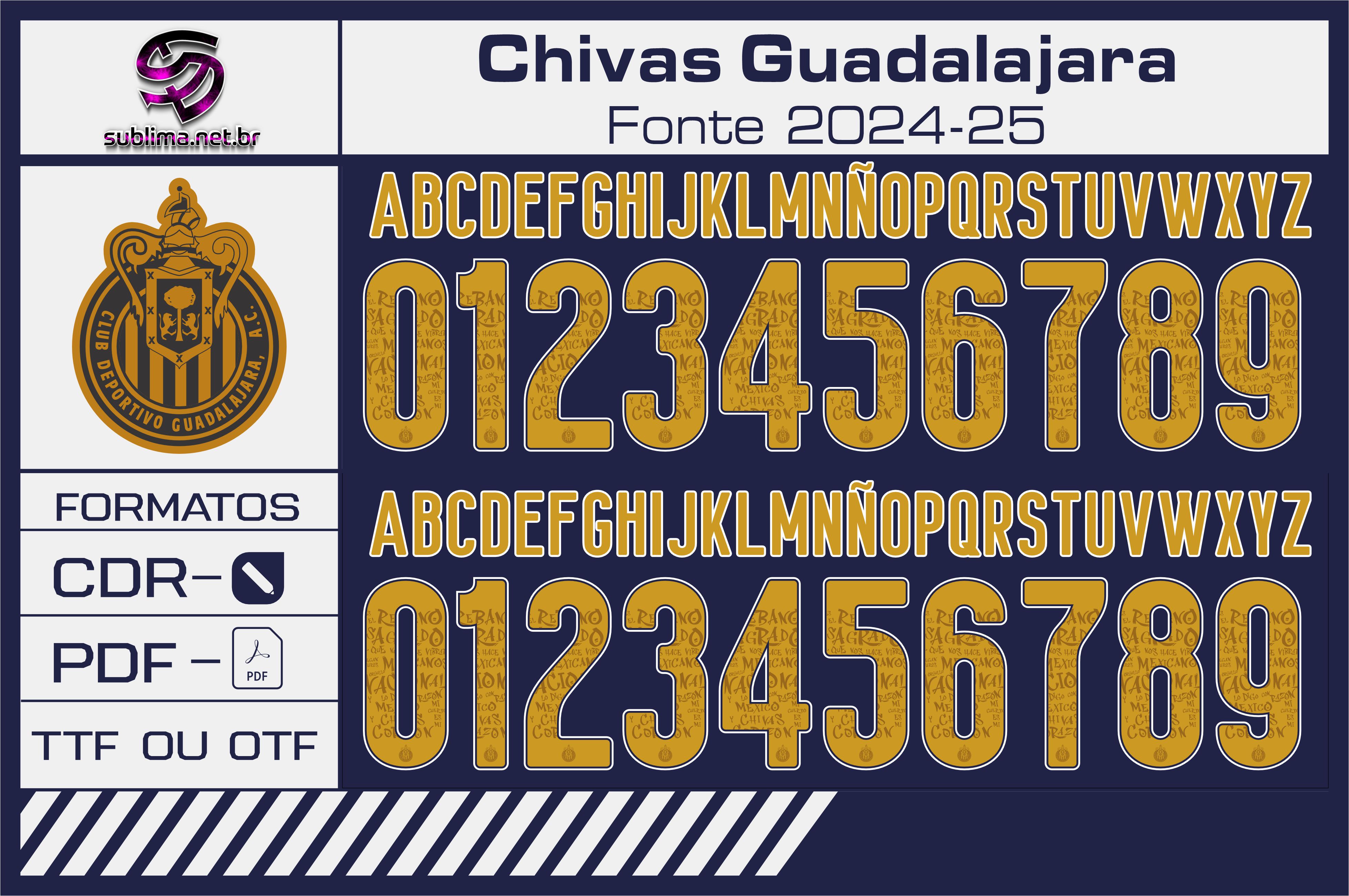 Fonte Chivas Guadalajara Third 24-25
