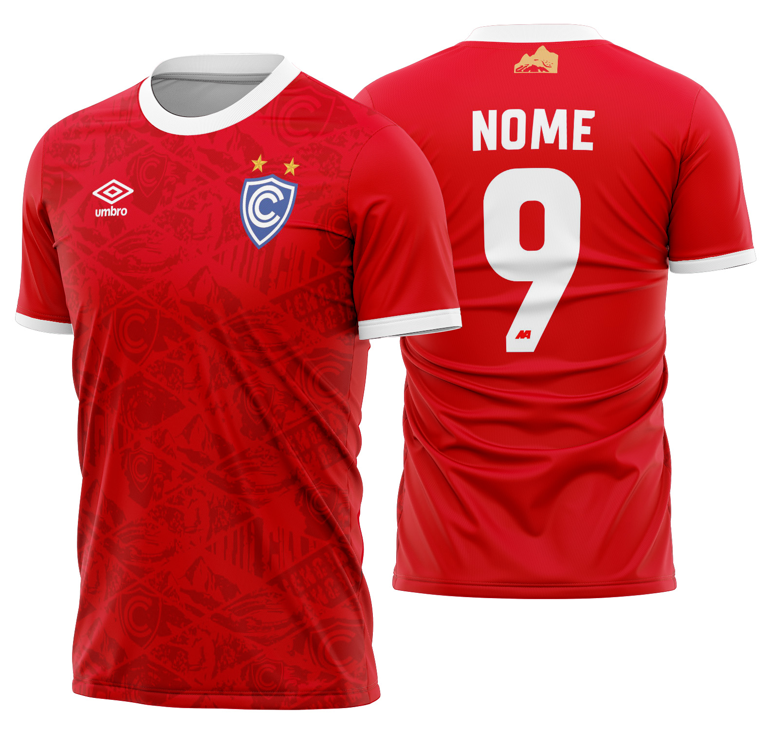 Arte vetor camisa Cienciano Local 2025