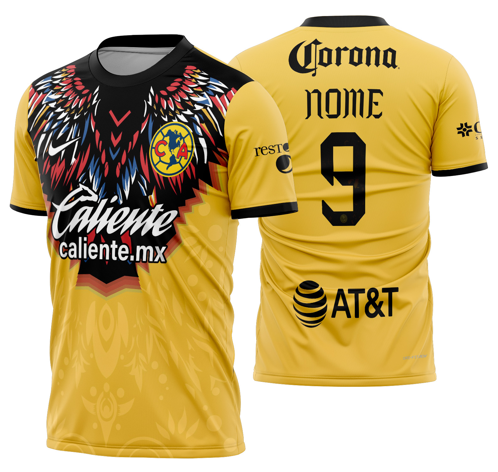 Arte vetor camisa America Concept 2025
