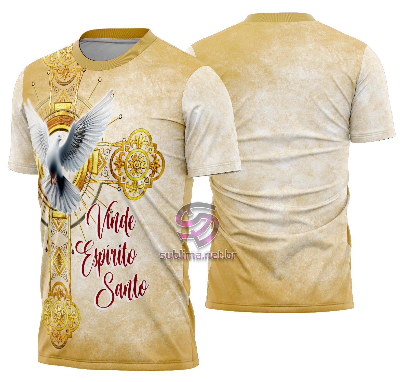 Arte estampa camisa Crisma Mod-4