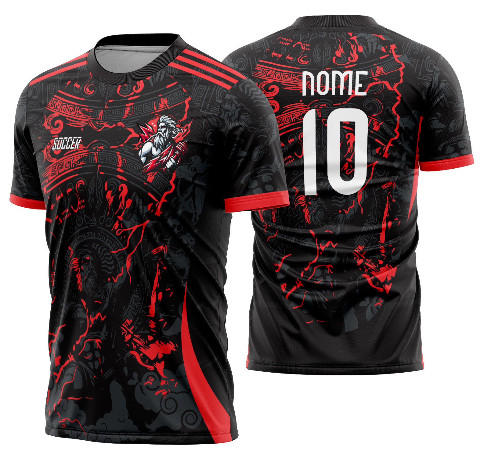 Arte vetor camisa Interclasse Zeus Mod-608