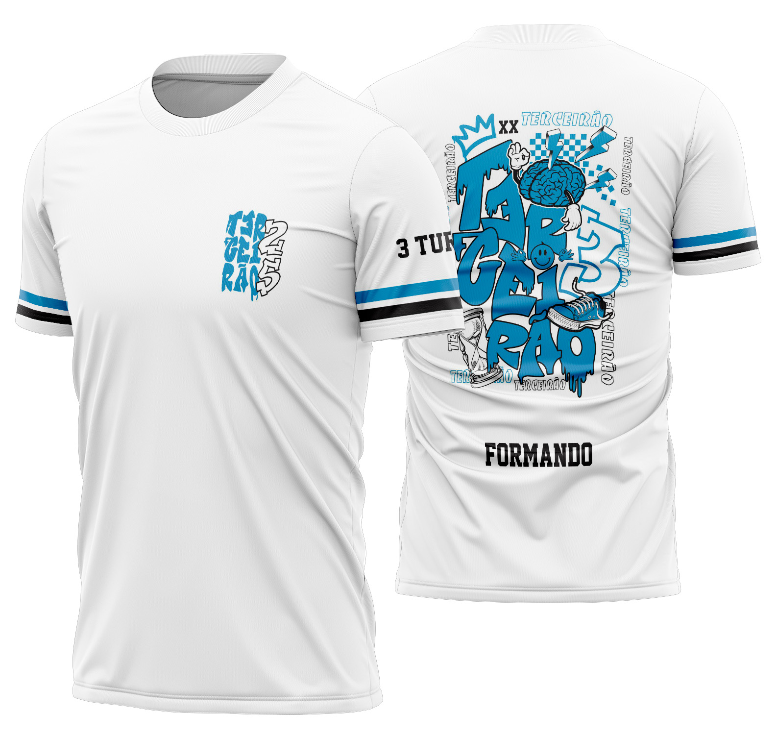 Arte vetor camisa Terceirão Grafite Mod-265