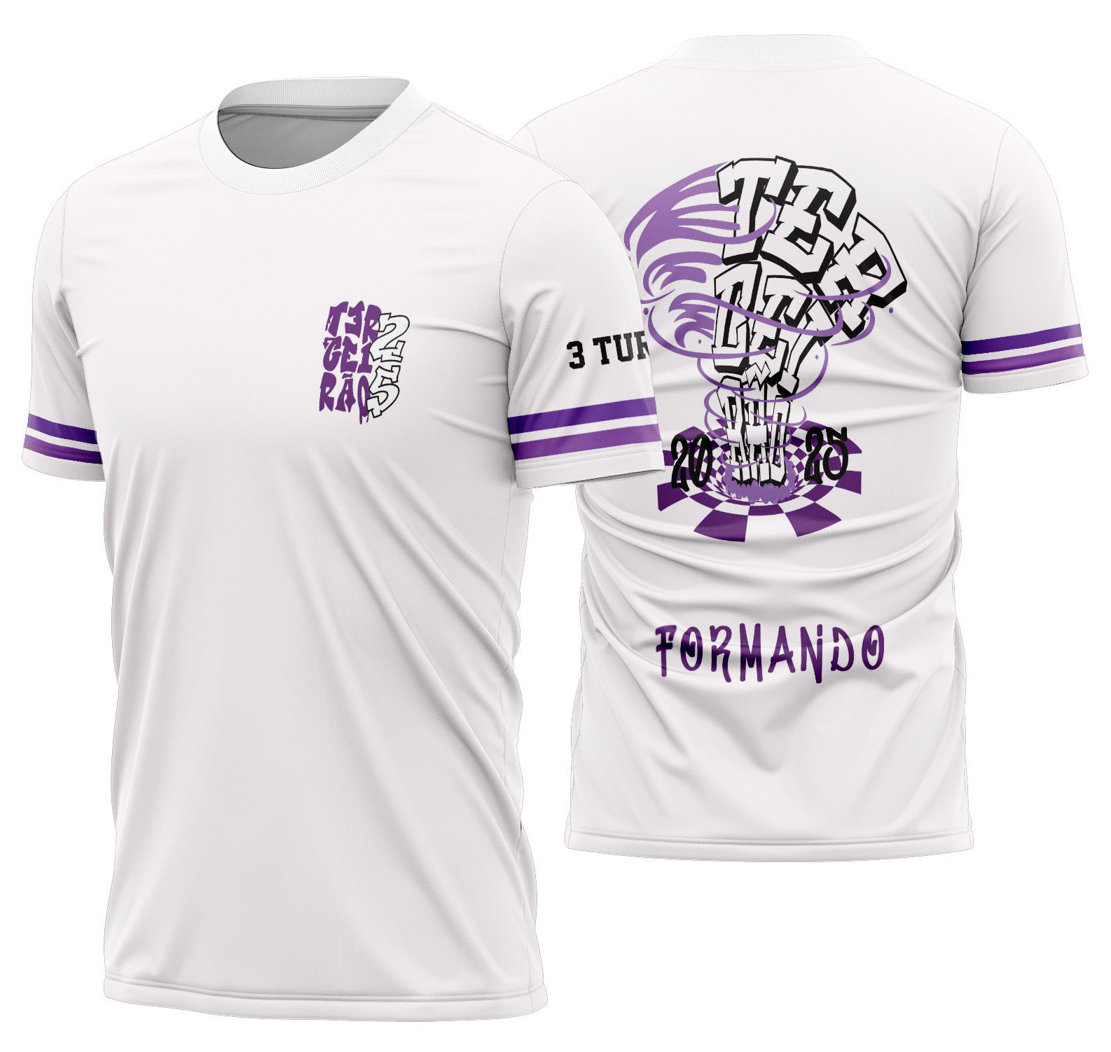 Arte vetor camisa Terceirão Furacão Mod-269