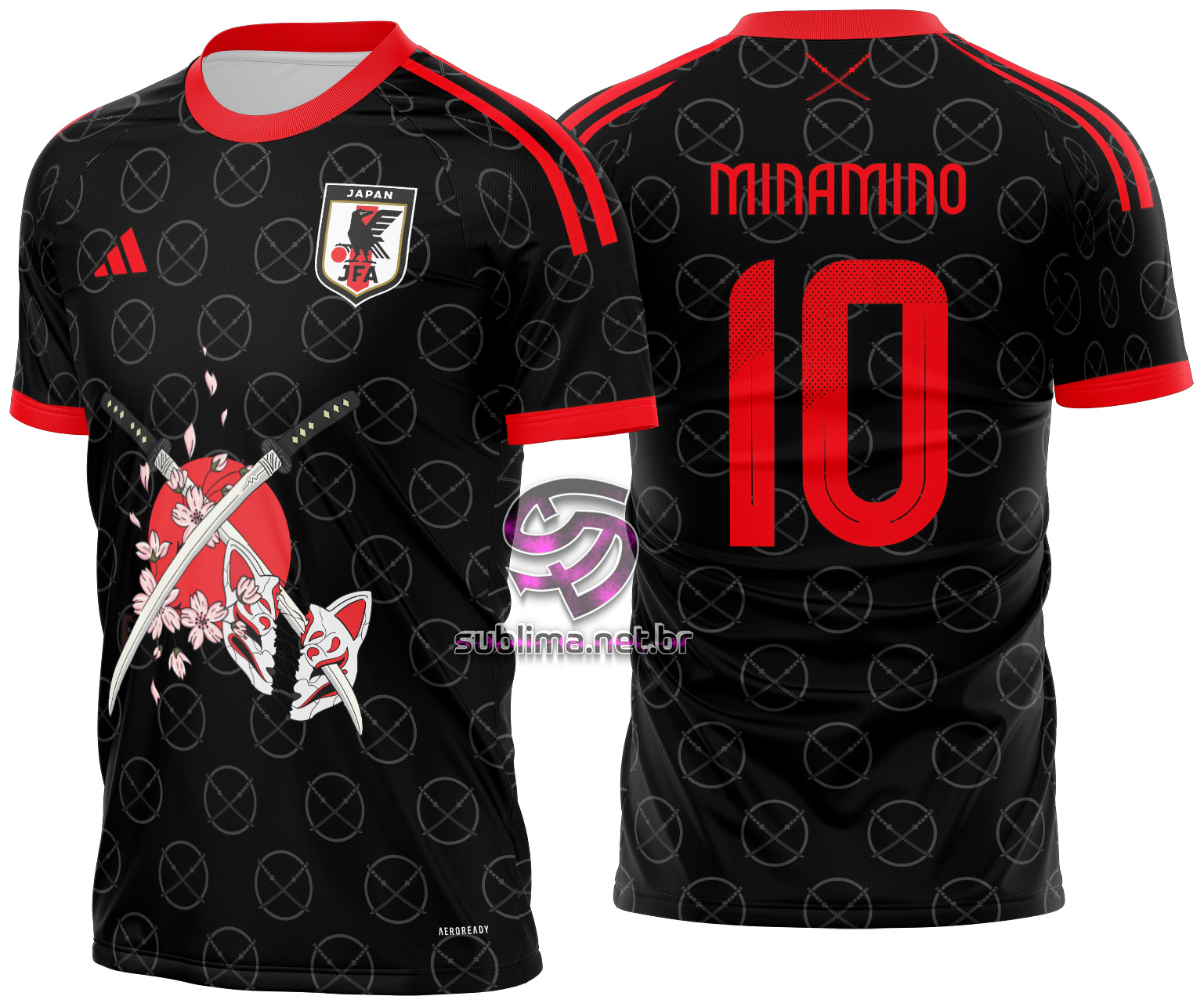 Arte Vetor Camisa Japão Concept 2025