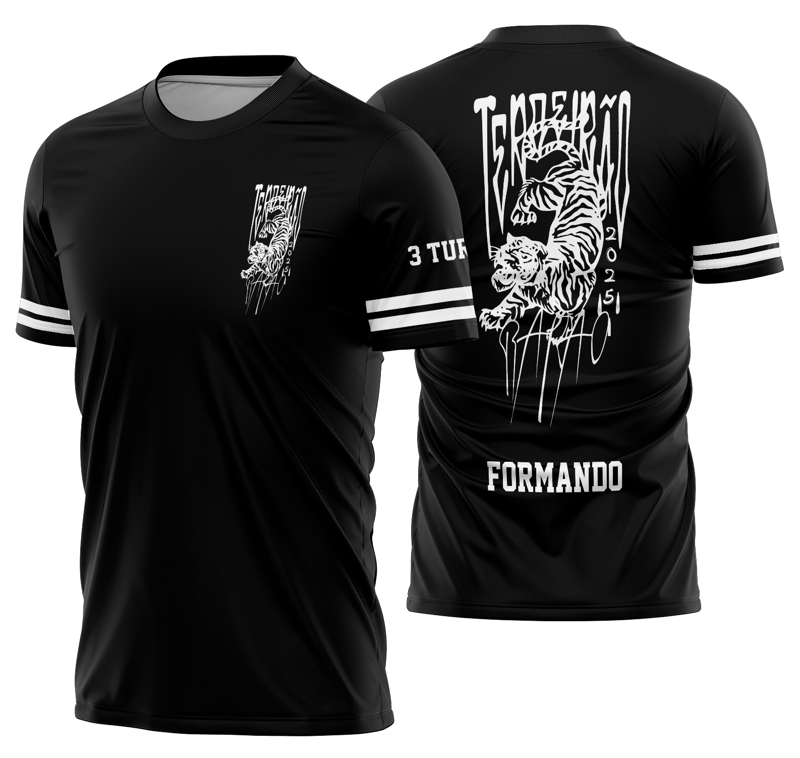 Arte Vetor Camisa Terceirão Tigre Mod-276