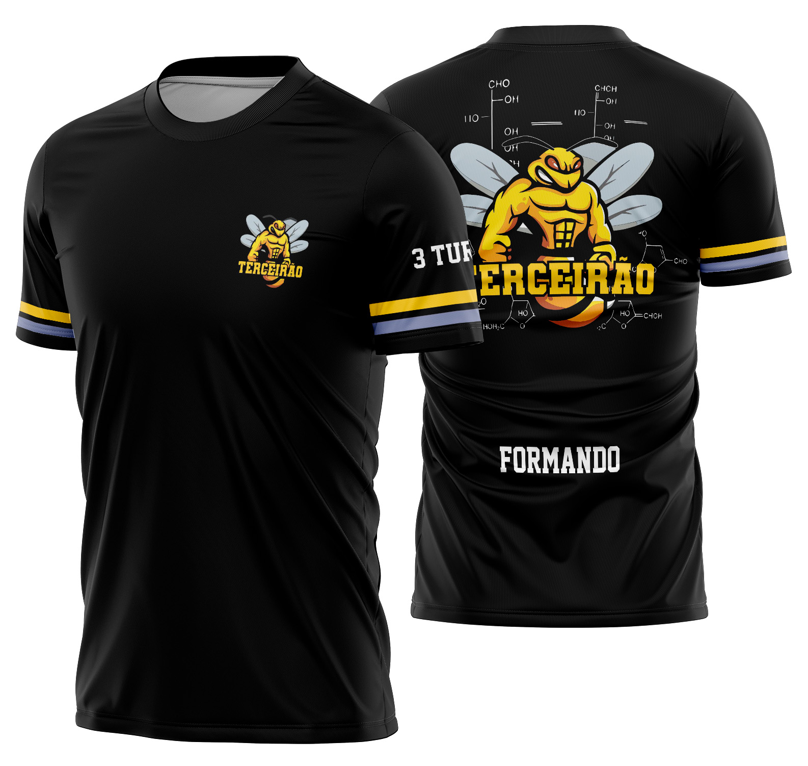 Arte Vetor Camisa Terceirão Abelha Mod-285