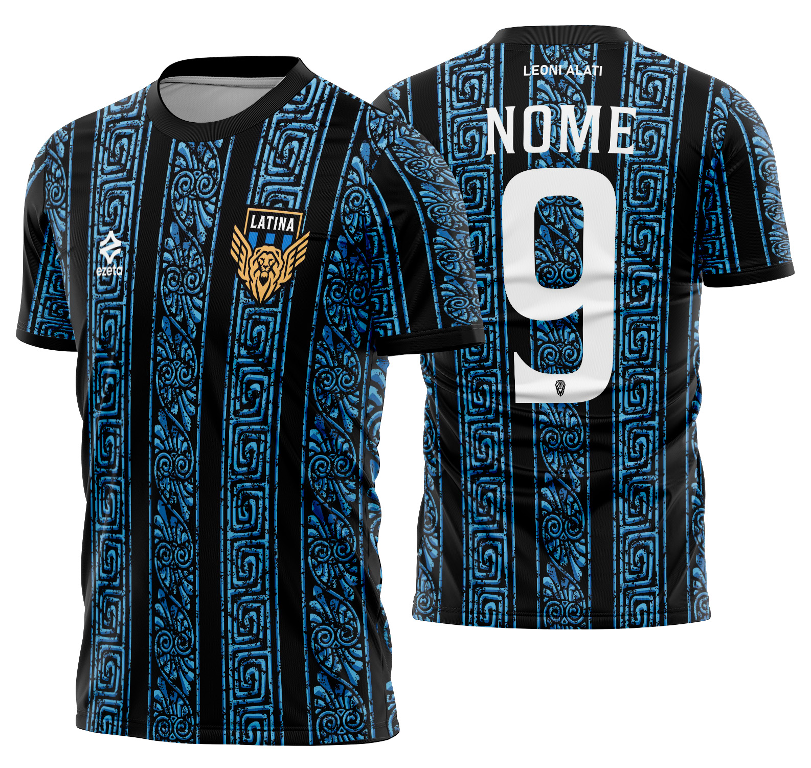 Arte vetor camisa Latina Calcio Local 2024-2025