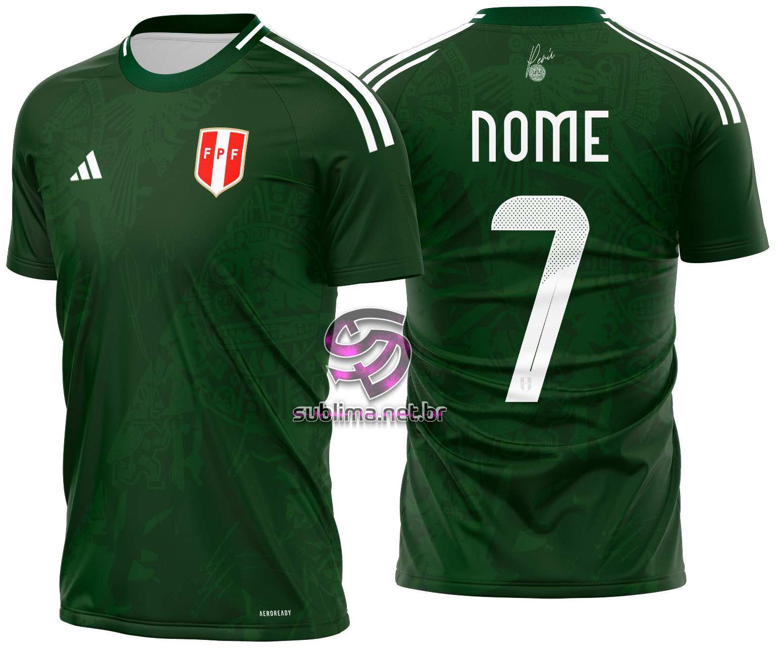 Arte Vetor Camisa Peru Concept 2025-26