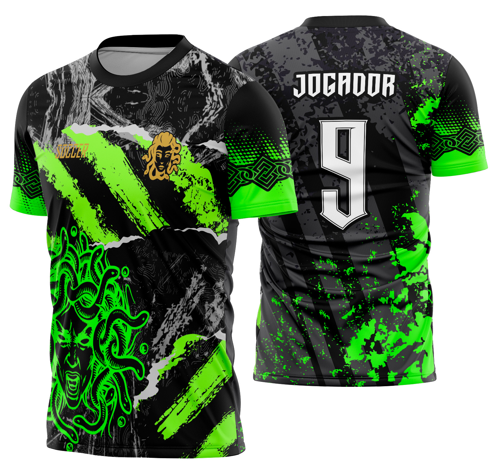Arte vetor camisa Interclasse medusa Mod-632