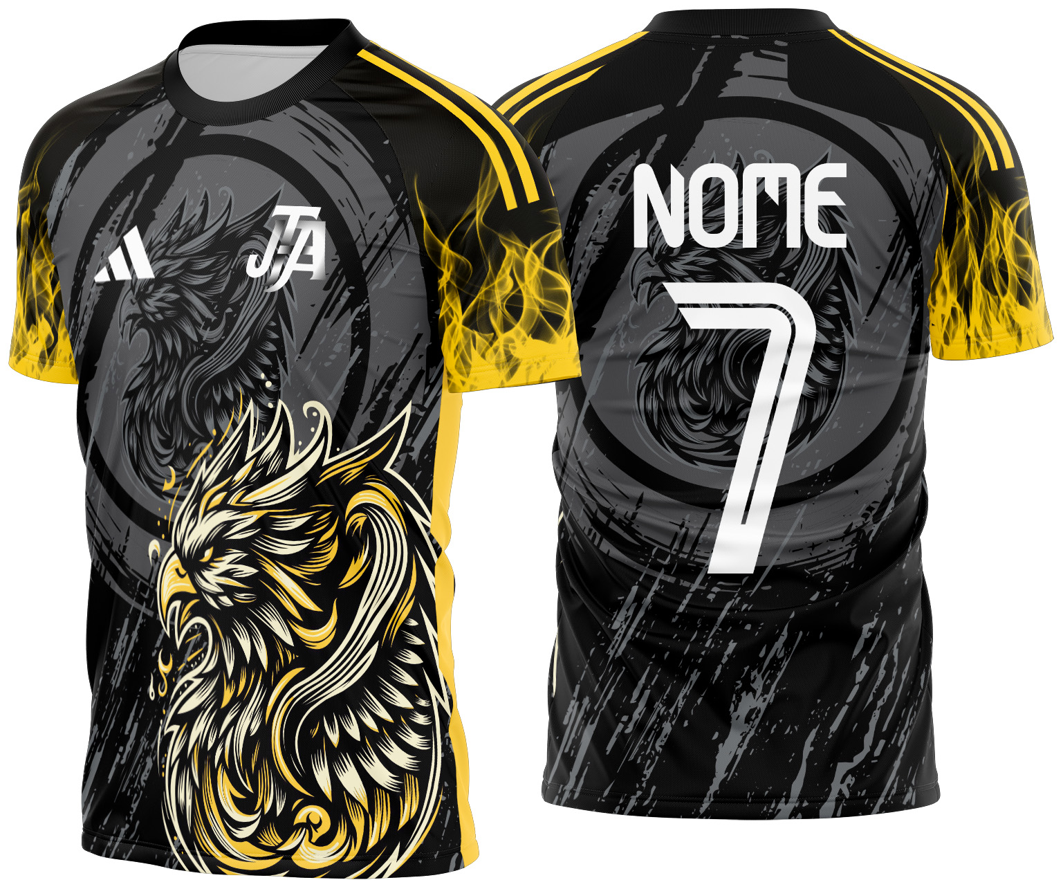 Arte Vetor Camisa Interclasse águia Mod-612
