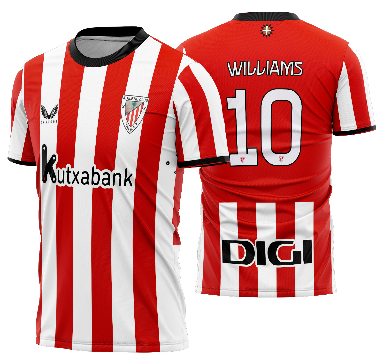 Arte vetor camisa Athletic Club Local 2025-2026