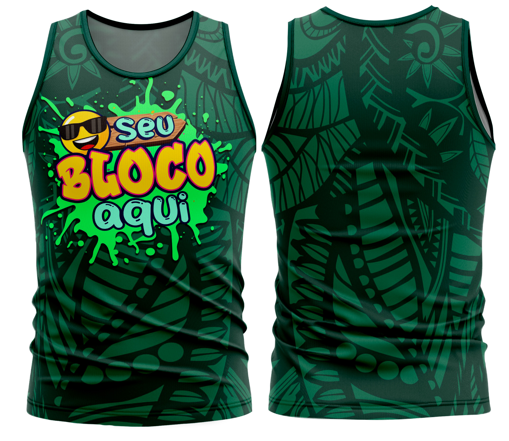 Arte Vetor Camisa Carnaval-Mod-252