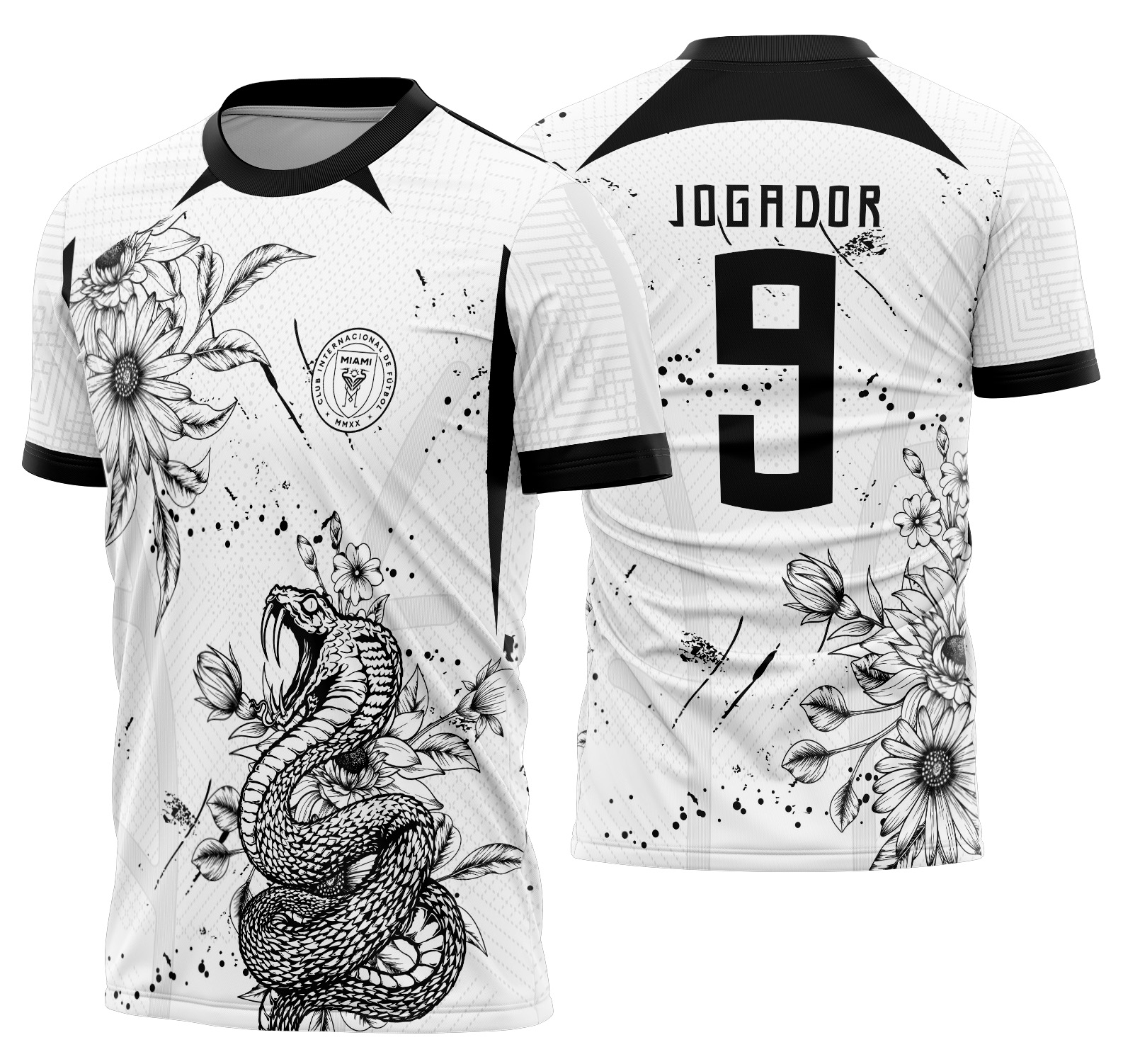 Arte Vetor Camisa Interclasse Cobra Mod-627