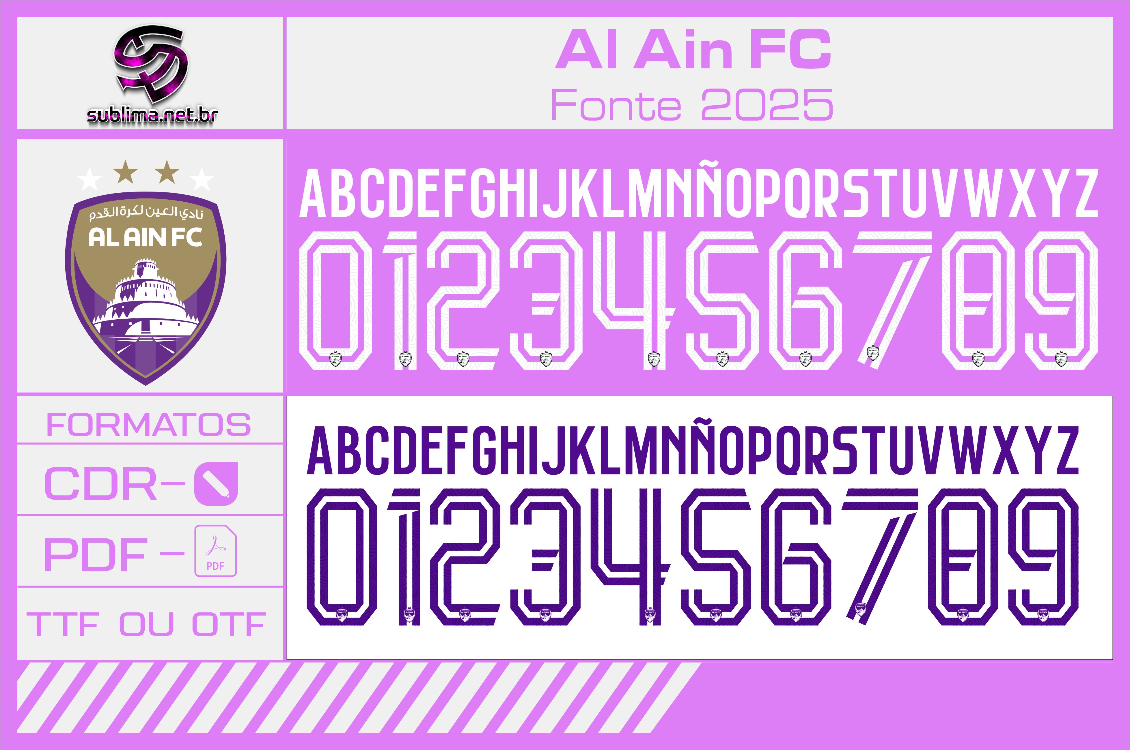 Fonte Al-Ain 2024-2025