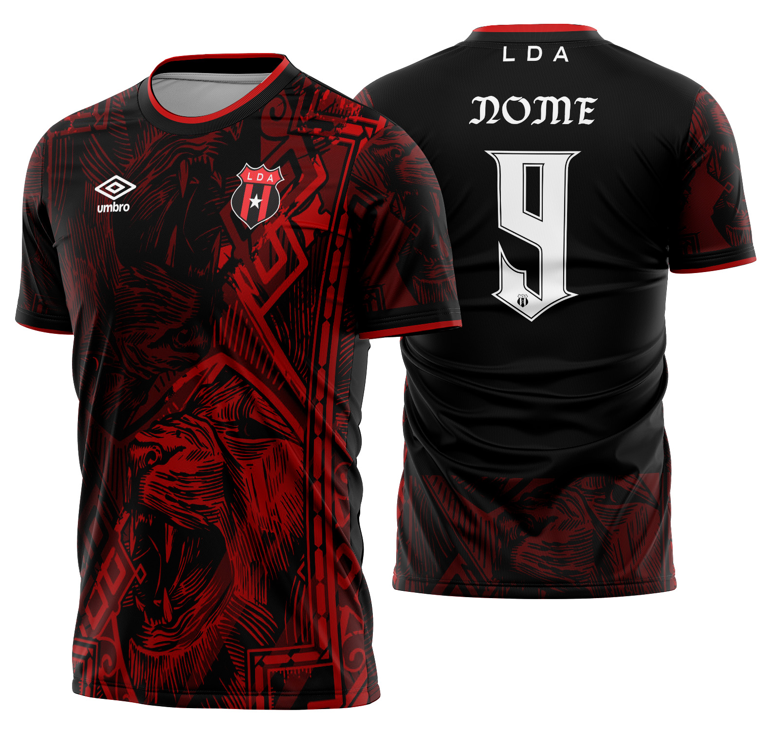 Arte Vetor Camisa Alajuelense Concept 2025
