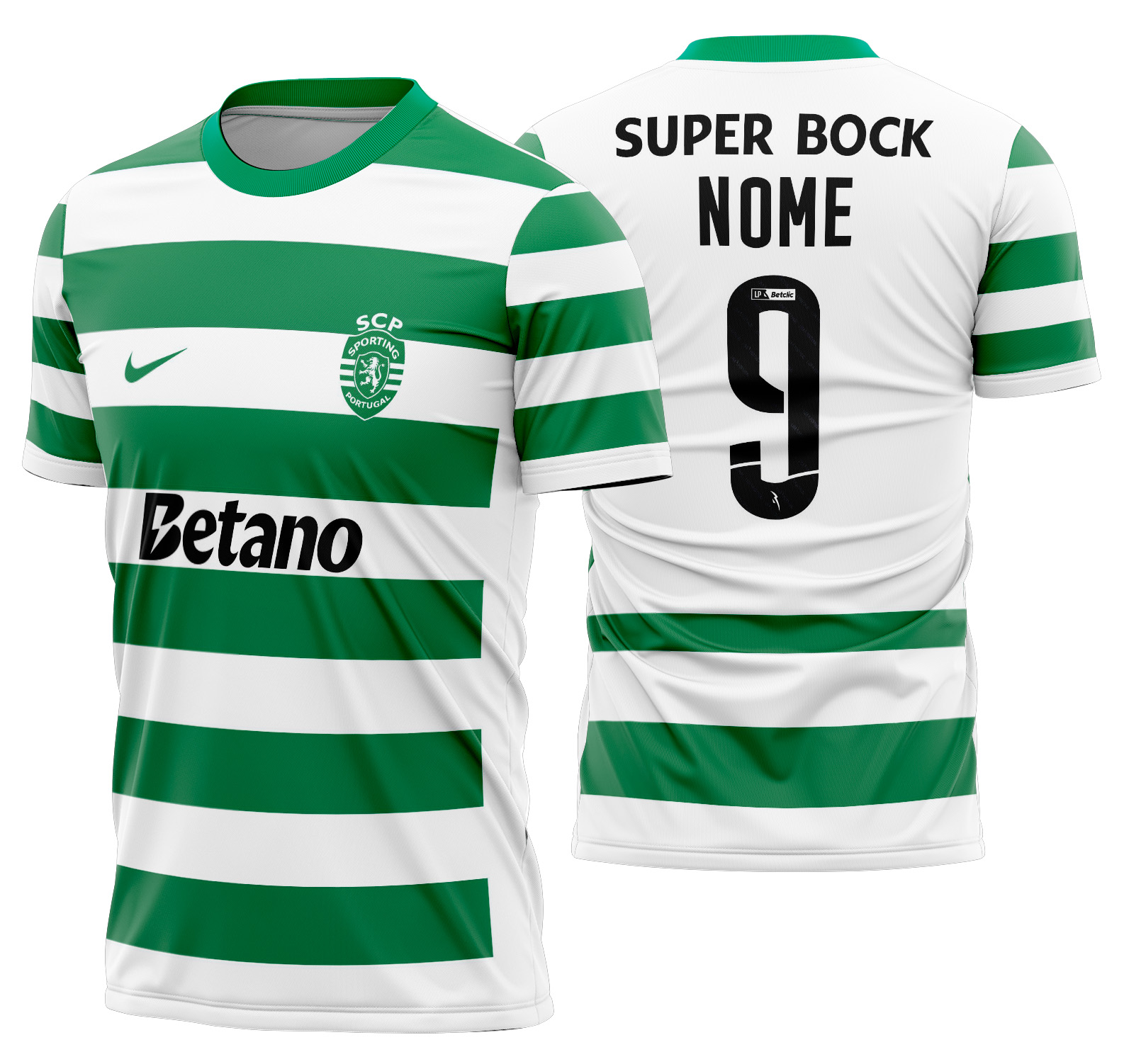 Arte vetor camisa Sporting Lisboa Local 2025-2026