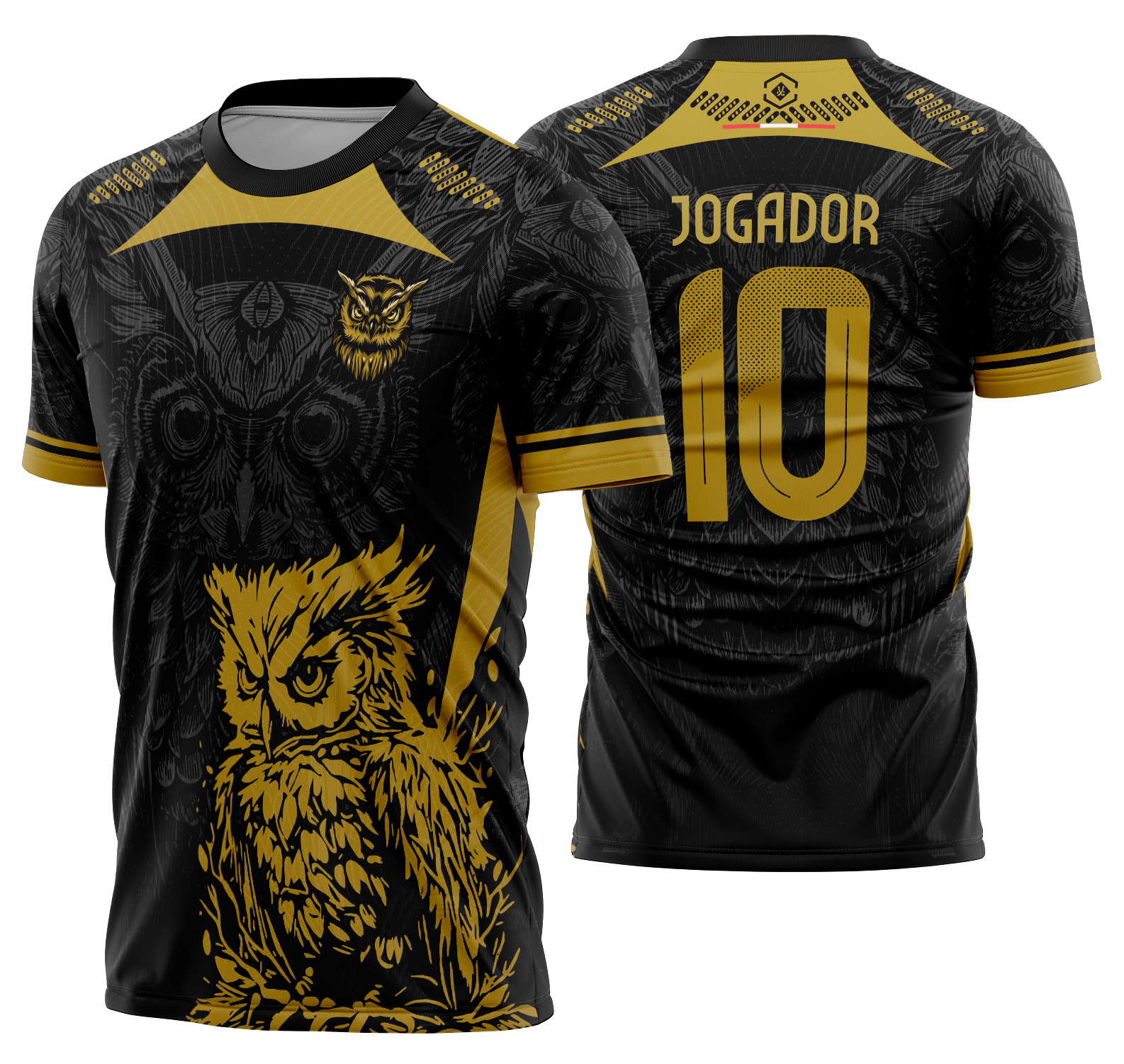 Arte vetor camisa Interclasse Coruja Mod-639