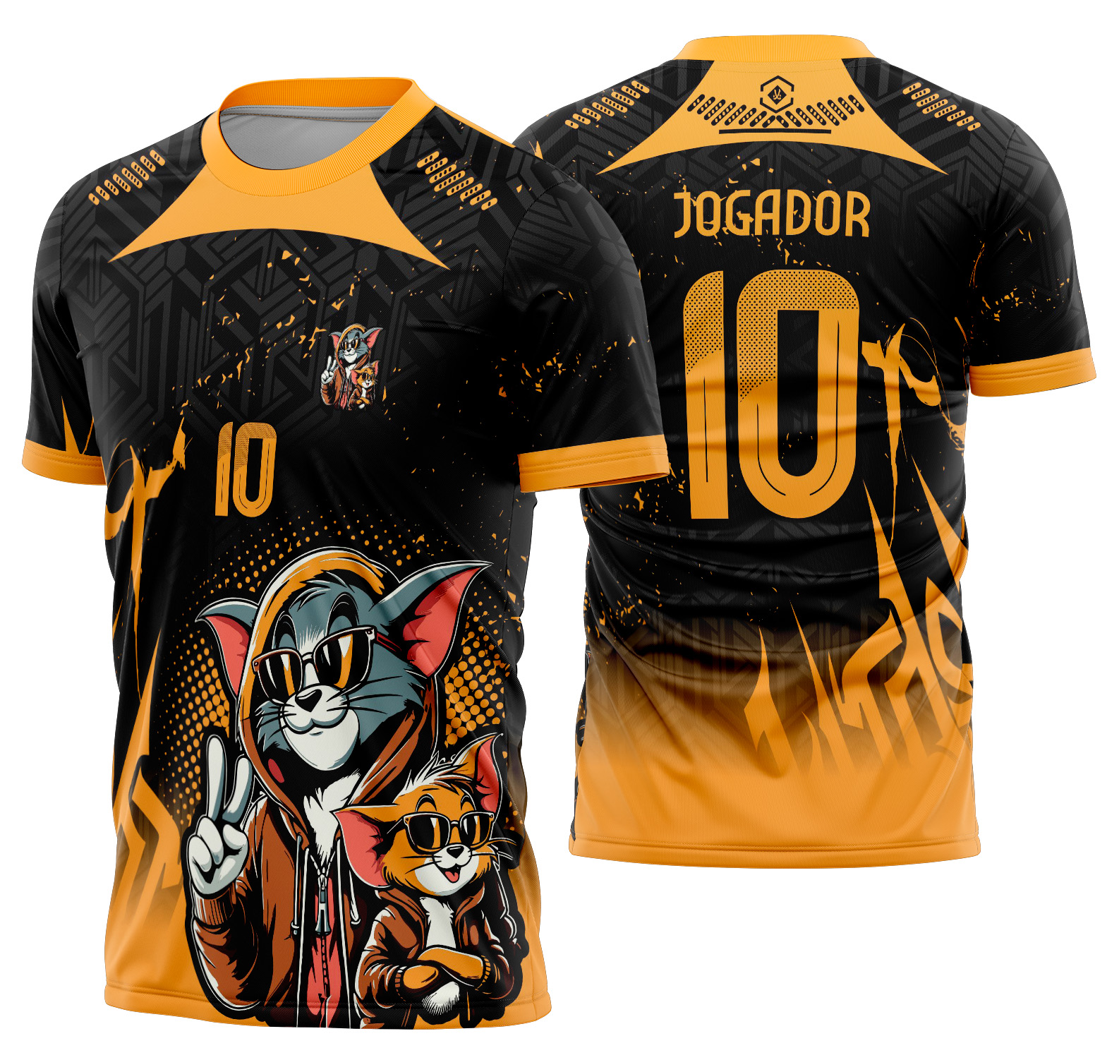 Arte vetor camisa Interclasse Tom & Jerry Mod-640