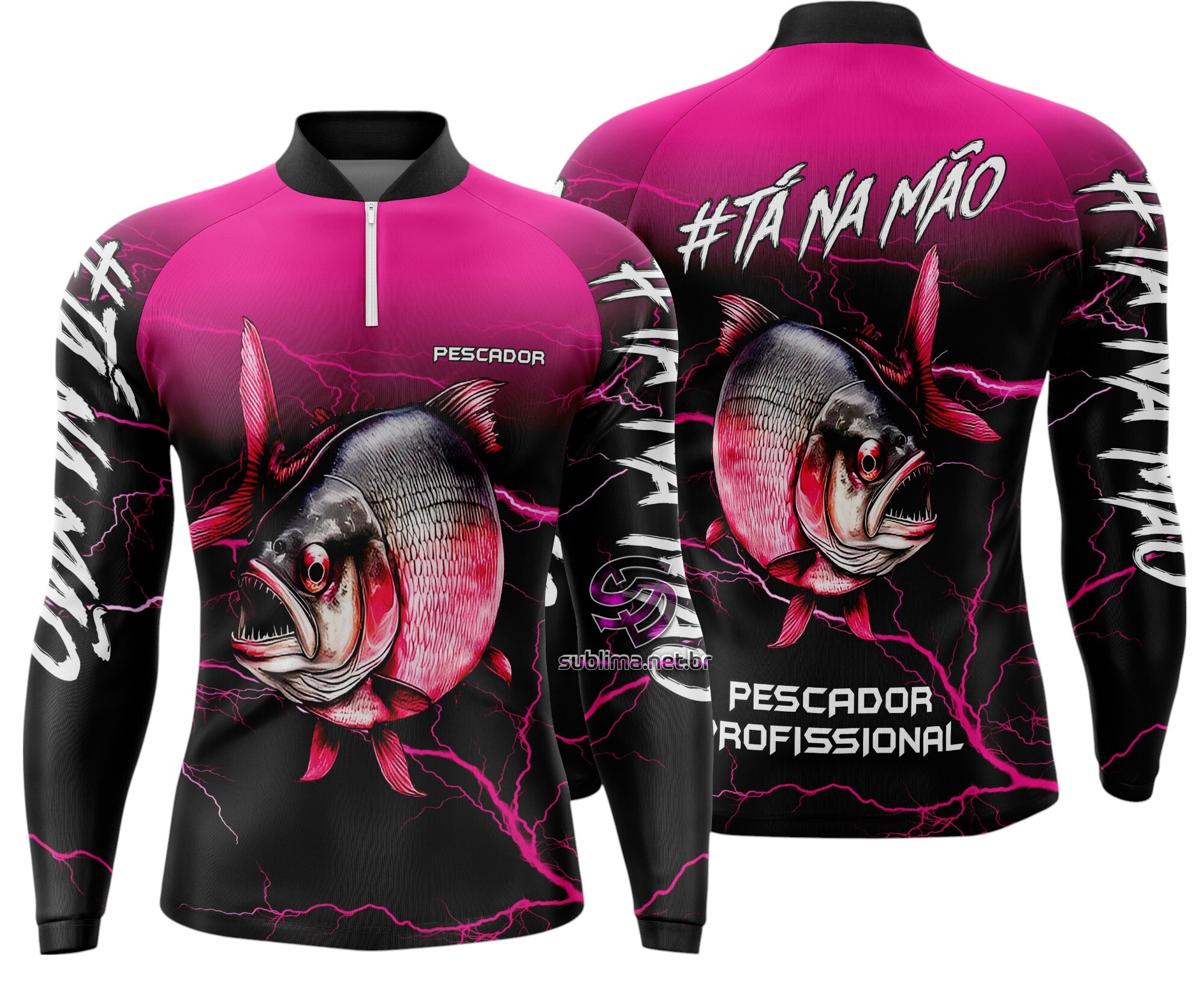 Arte Vetor Camisa Pesca-Mod-0089