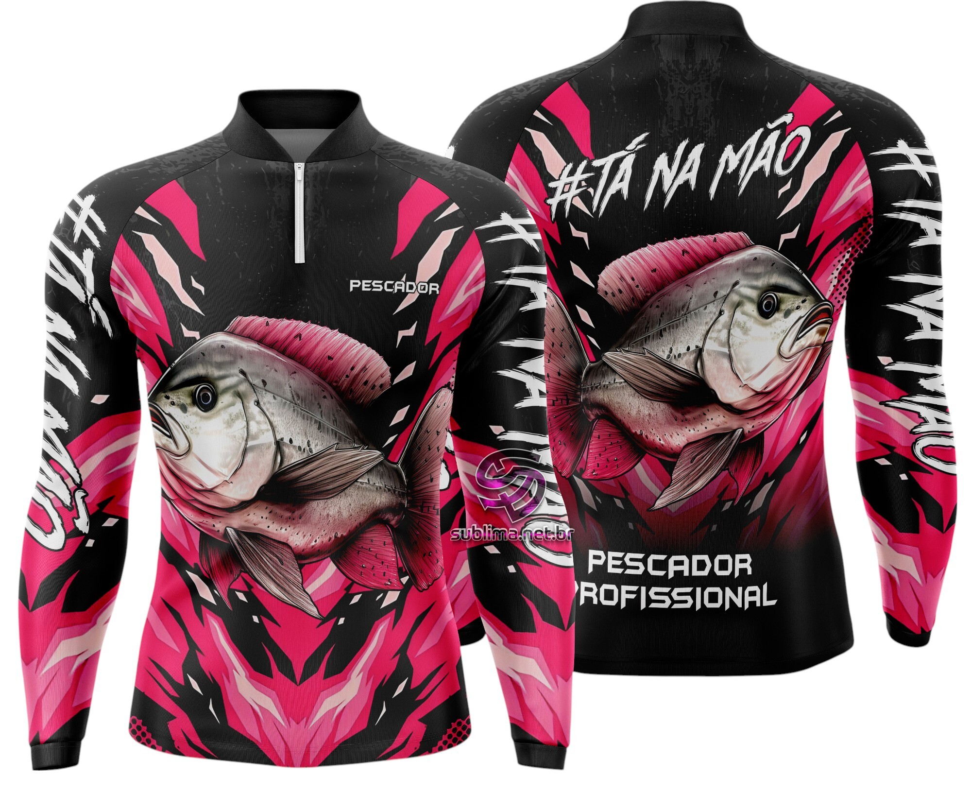 Arte Vetor Camisa Pesca-Mod-0092