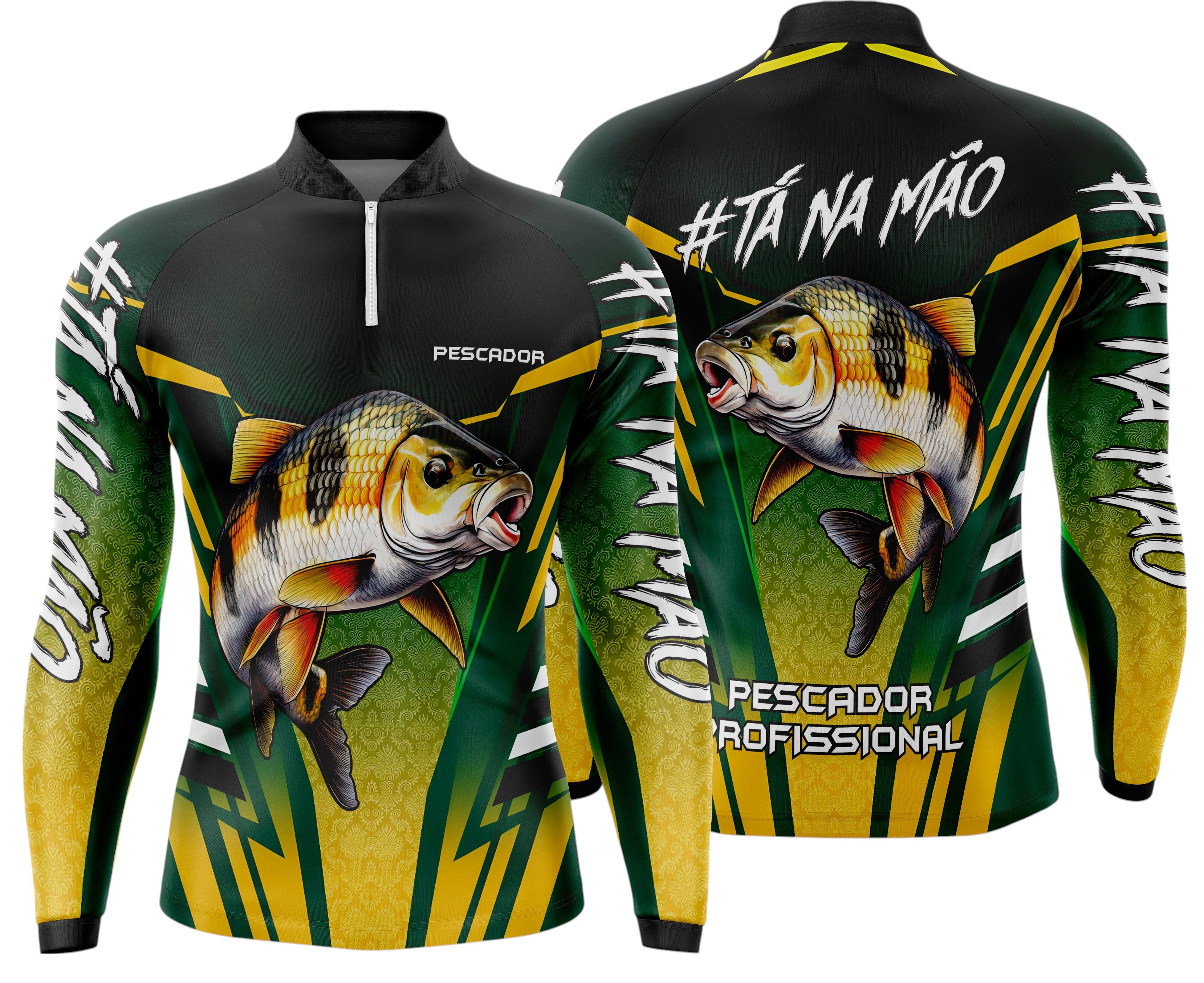 Arte Vetor Camisa Pesca-Mod-0121