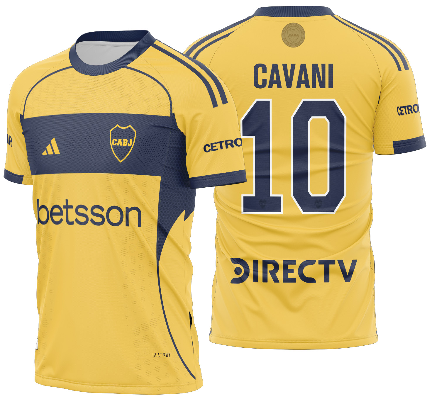 Arte Vetor Camisa Boca Juniors Visita 2026