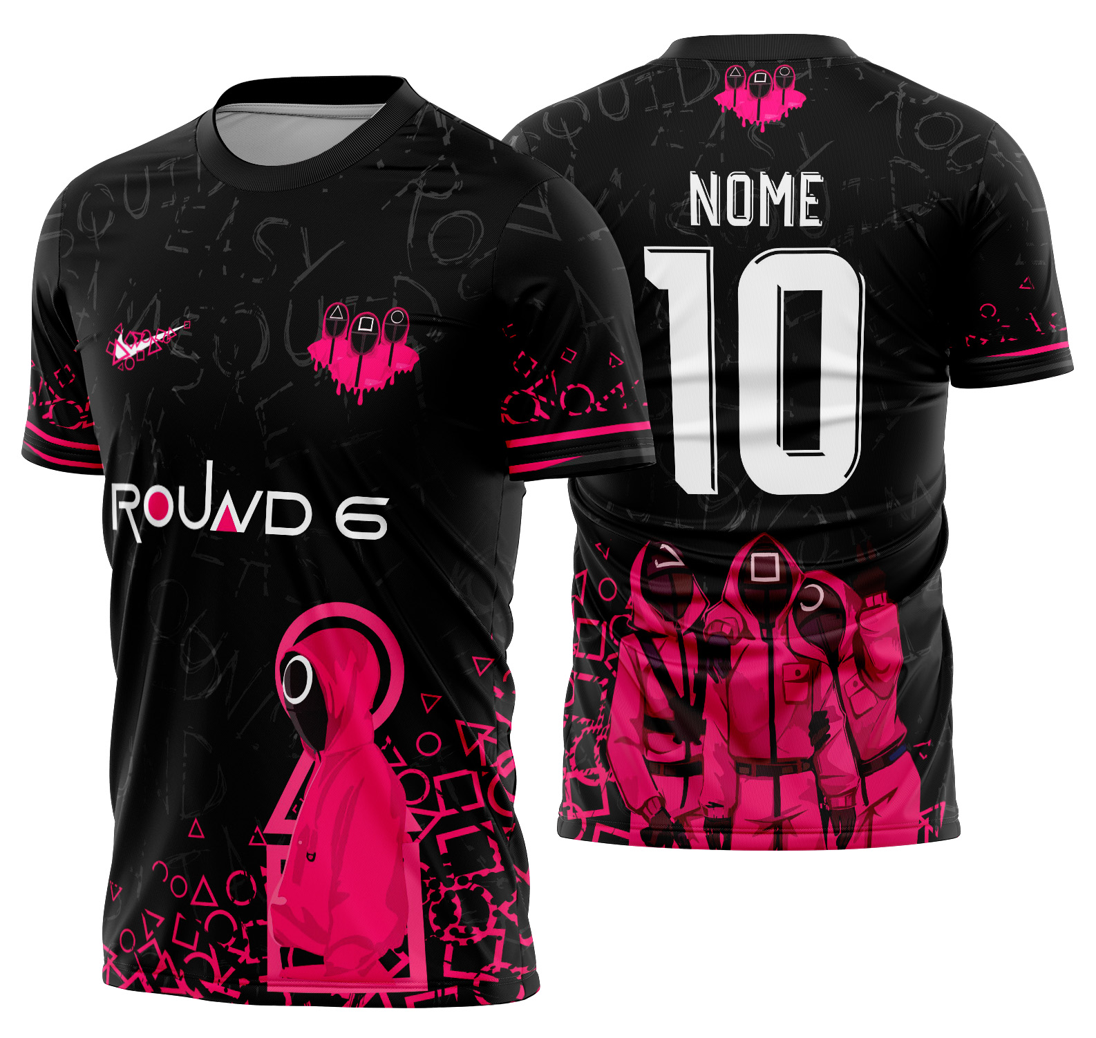 Arte Vetor Camisa Interclasse round Mod-686