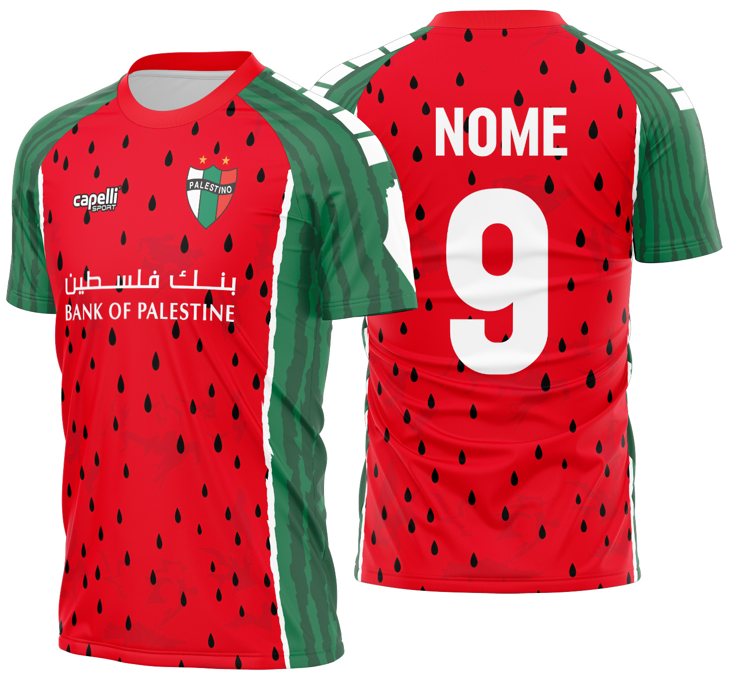 Arte Vetor Camisa CD Palestino Tercera 2025