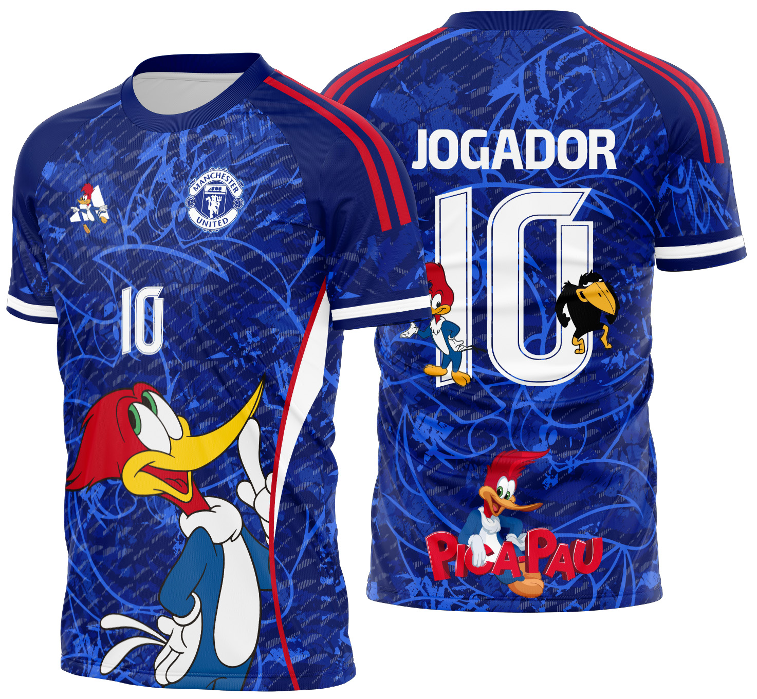Arte vetor camisa Interclasse pica pau Mod-693