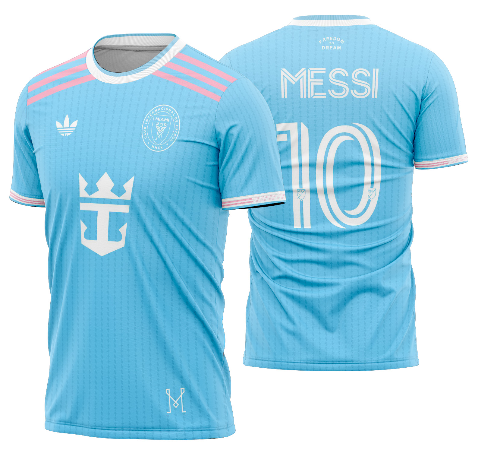 Arte Vetor Camisa Inter Miami Terceira 2025