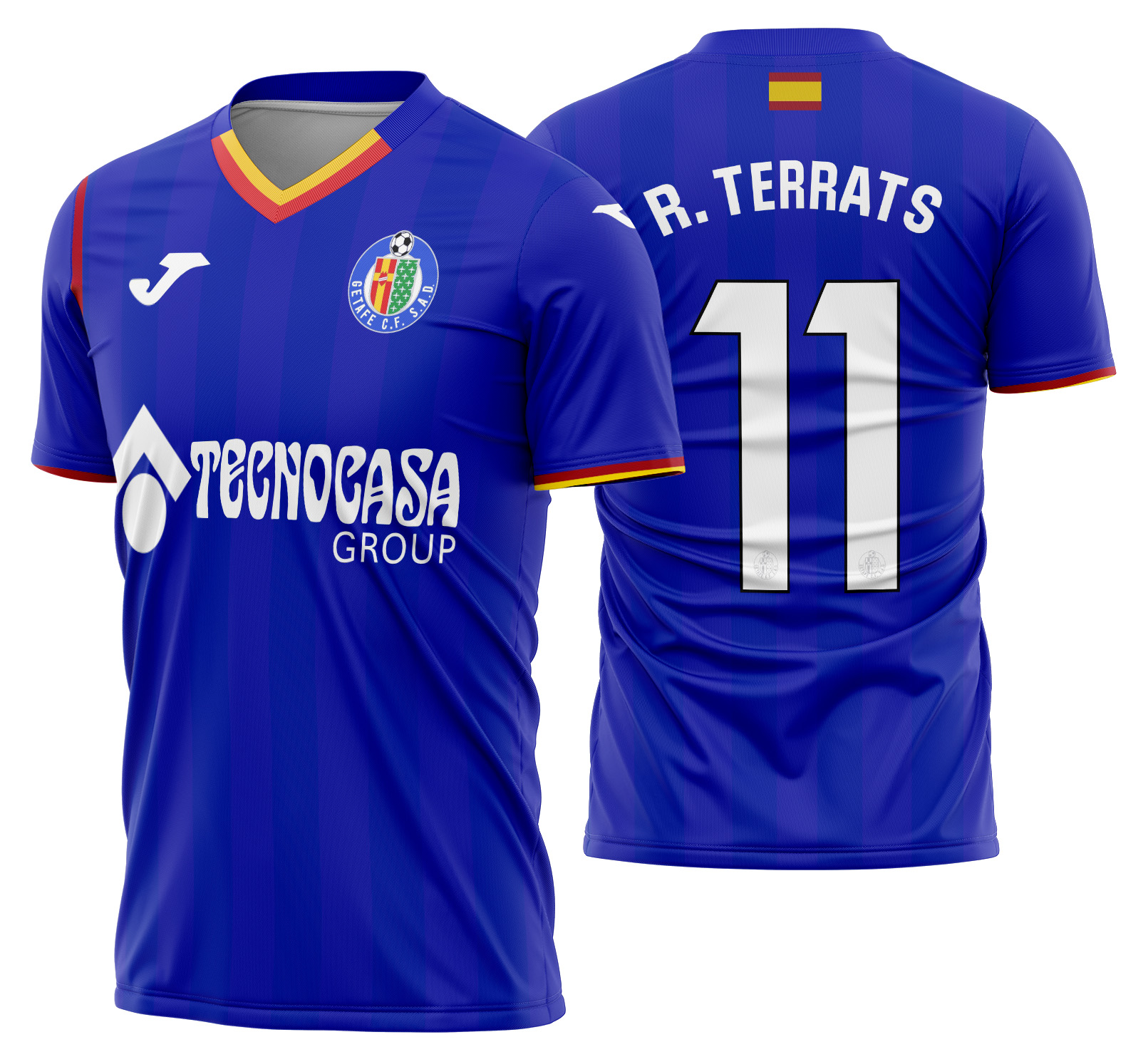 Arte Vetor Camisa Getafe Local 2025-2026