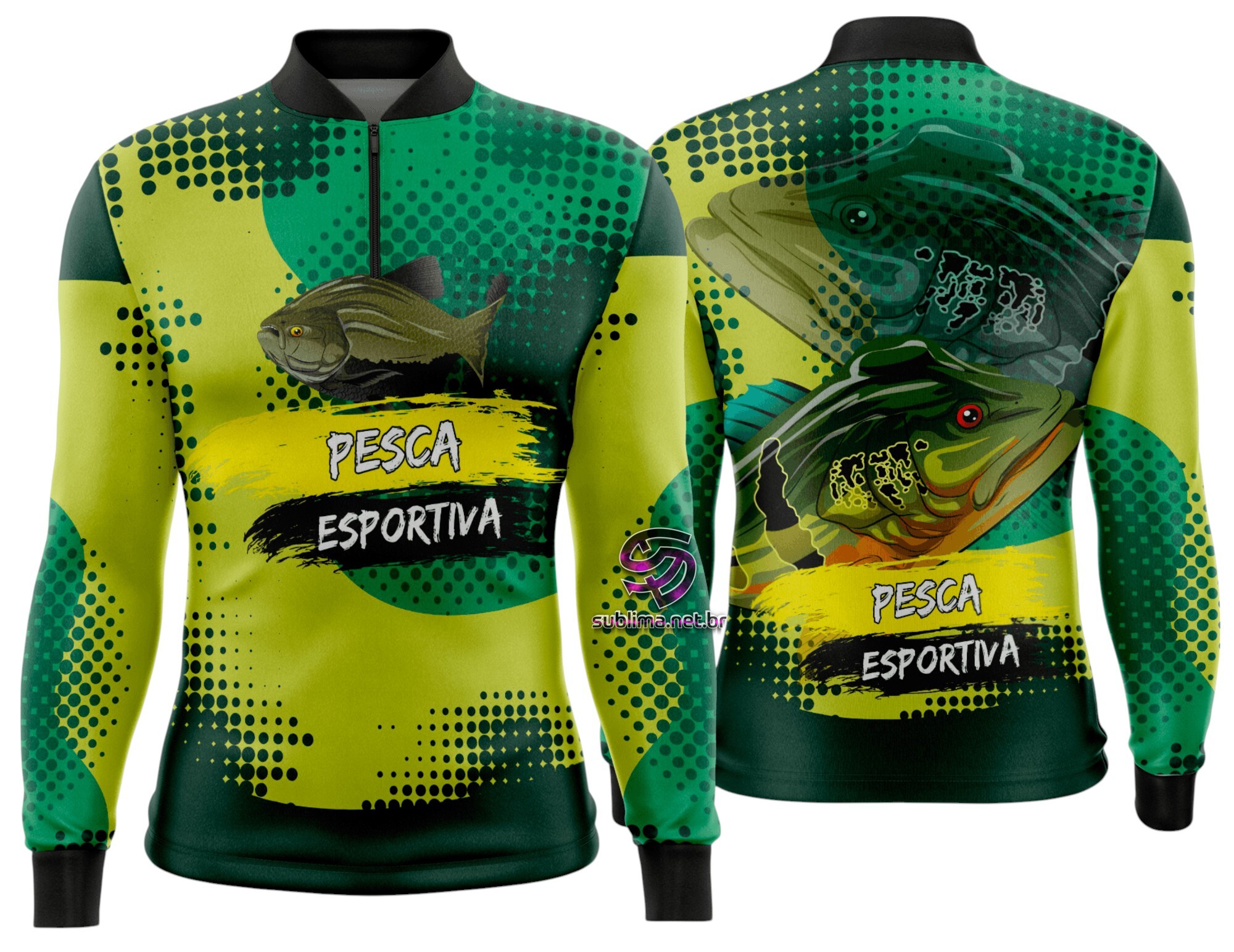 Arte Vetor Camisa Pesca-Mod-0207