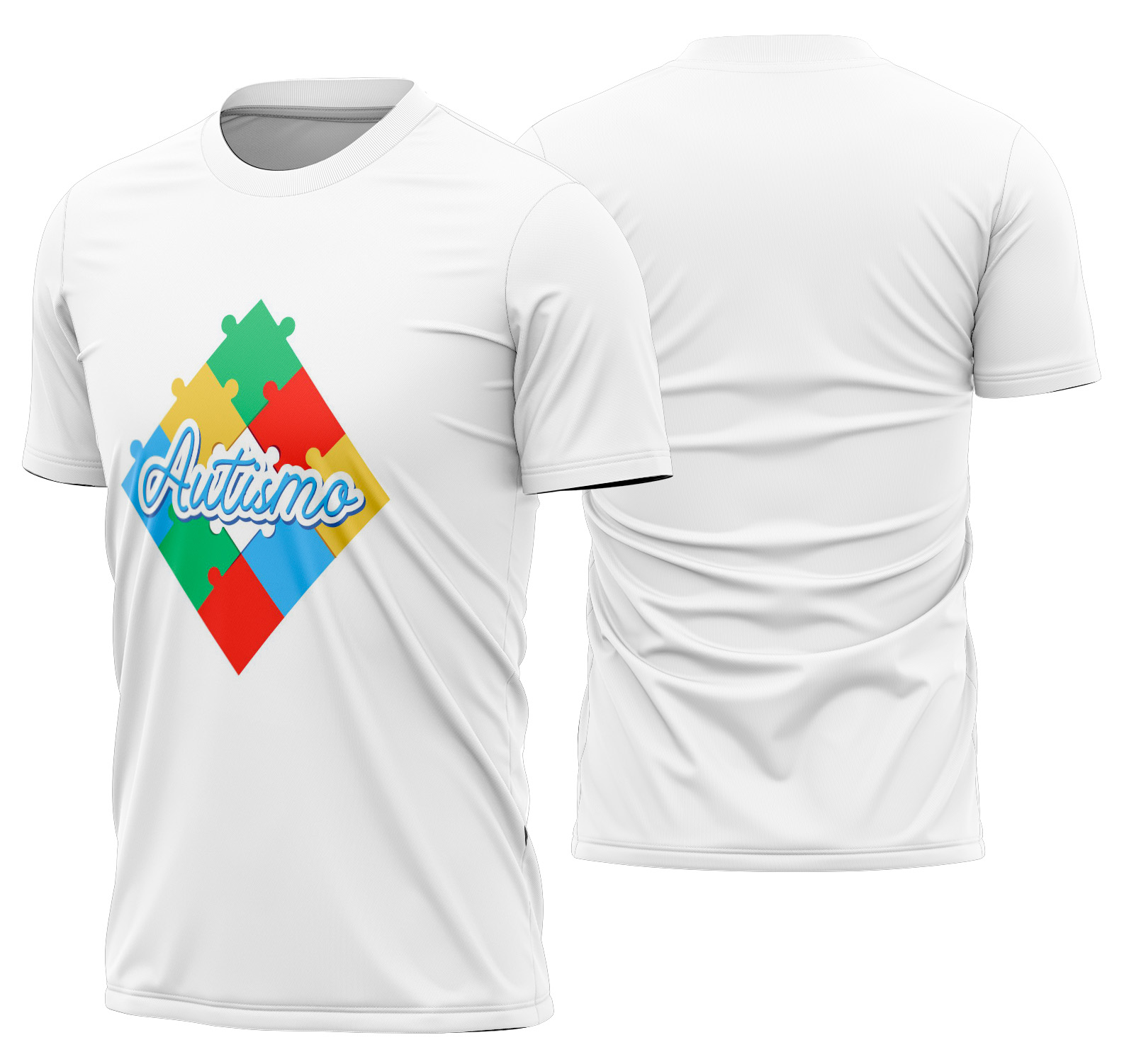 Arte estampa camisa Autismo Mod-26