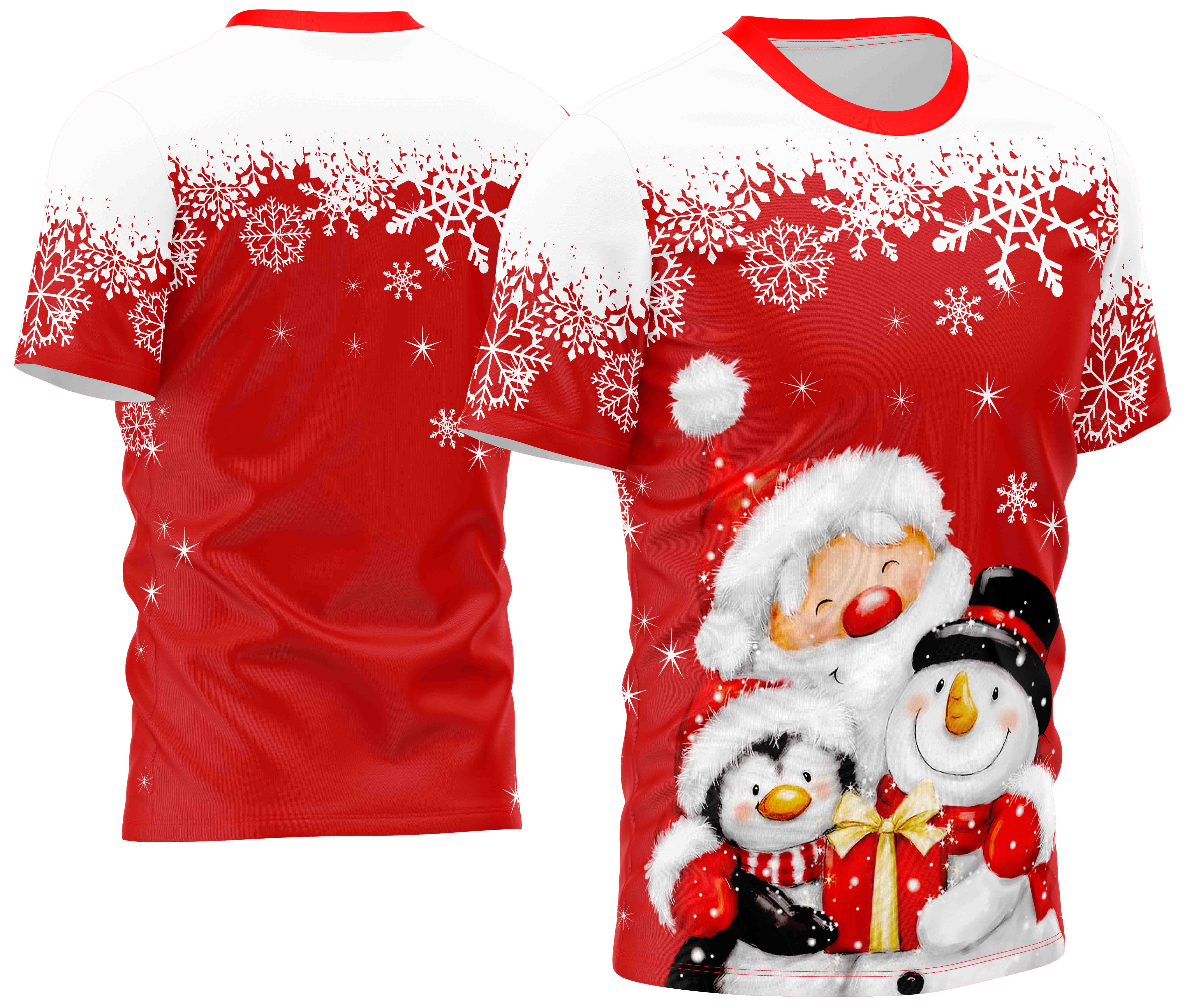 Arte estampa camisa Natal Mod-3