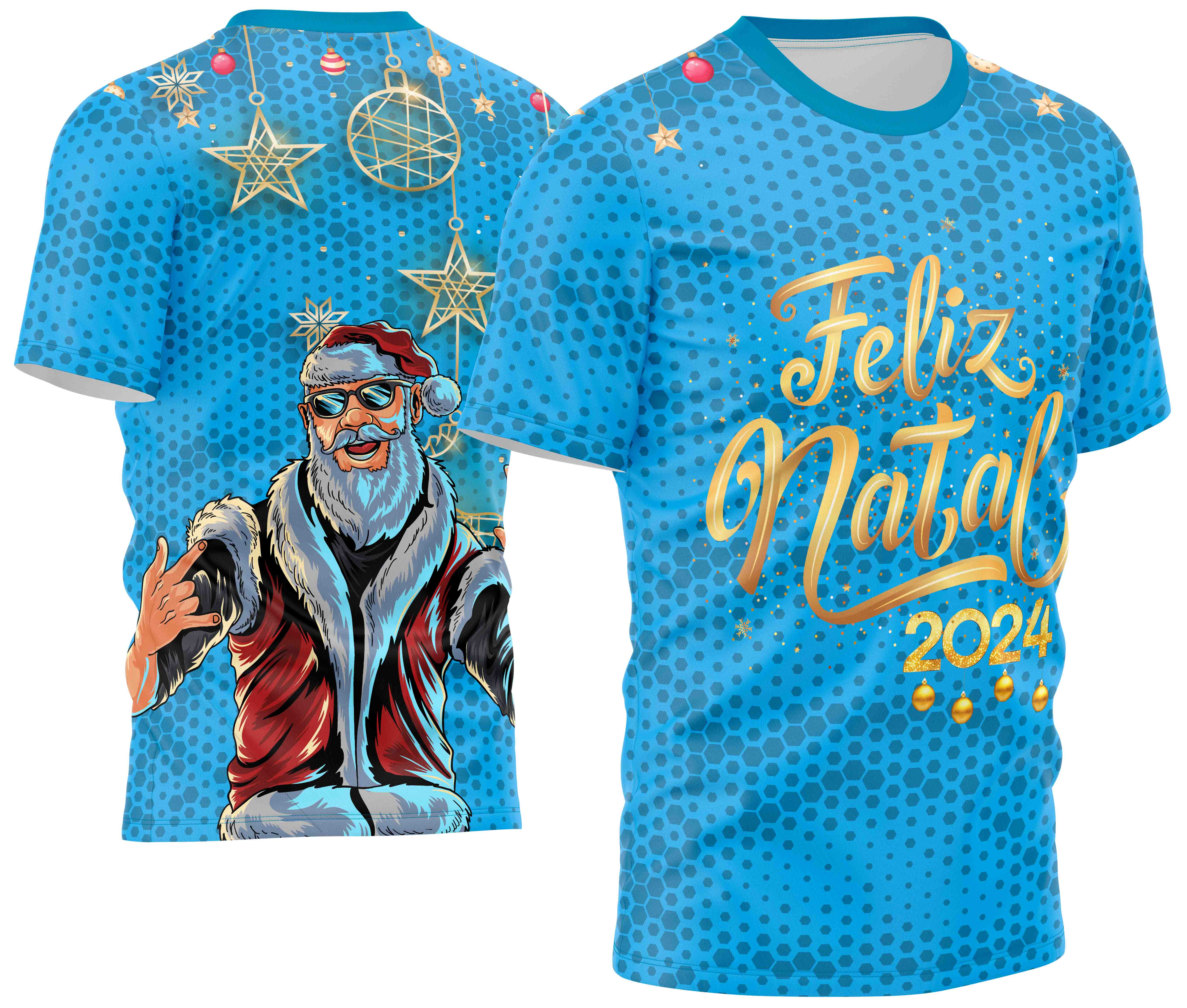 Arte estampa camisa Natal Mod-29