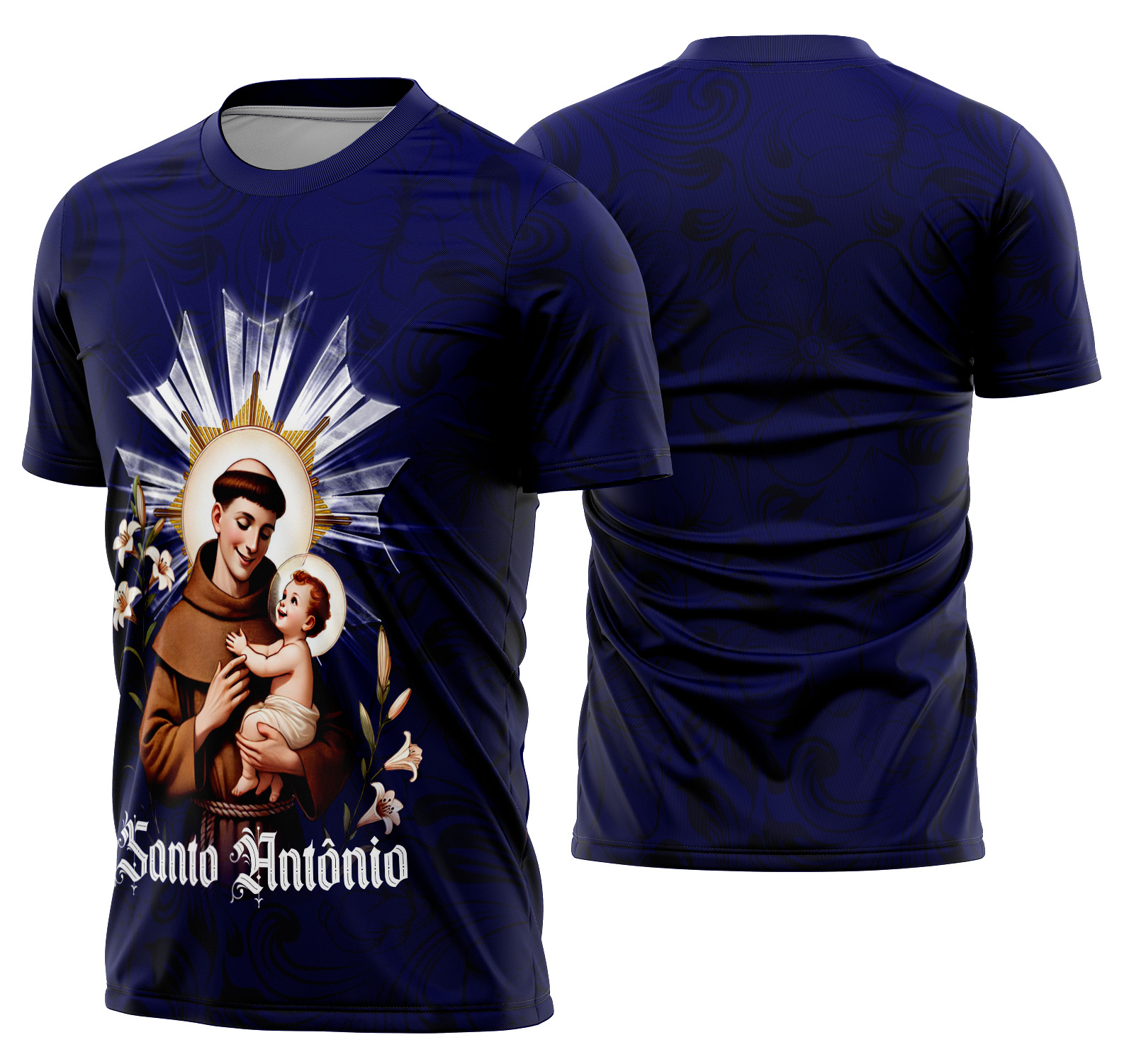 Arte vetor camisa Santo Antônio Mod-1