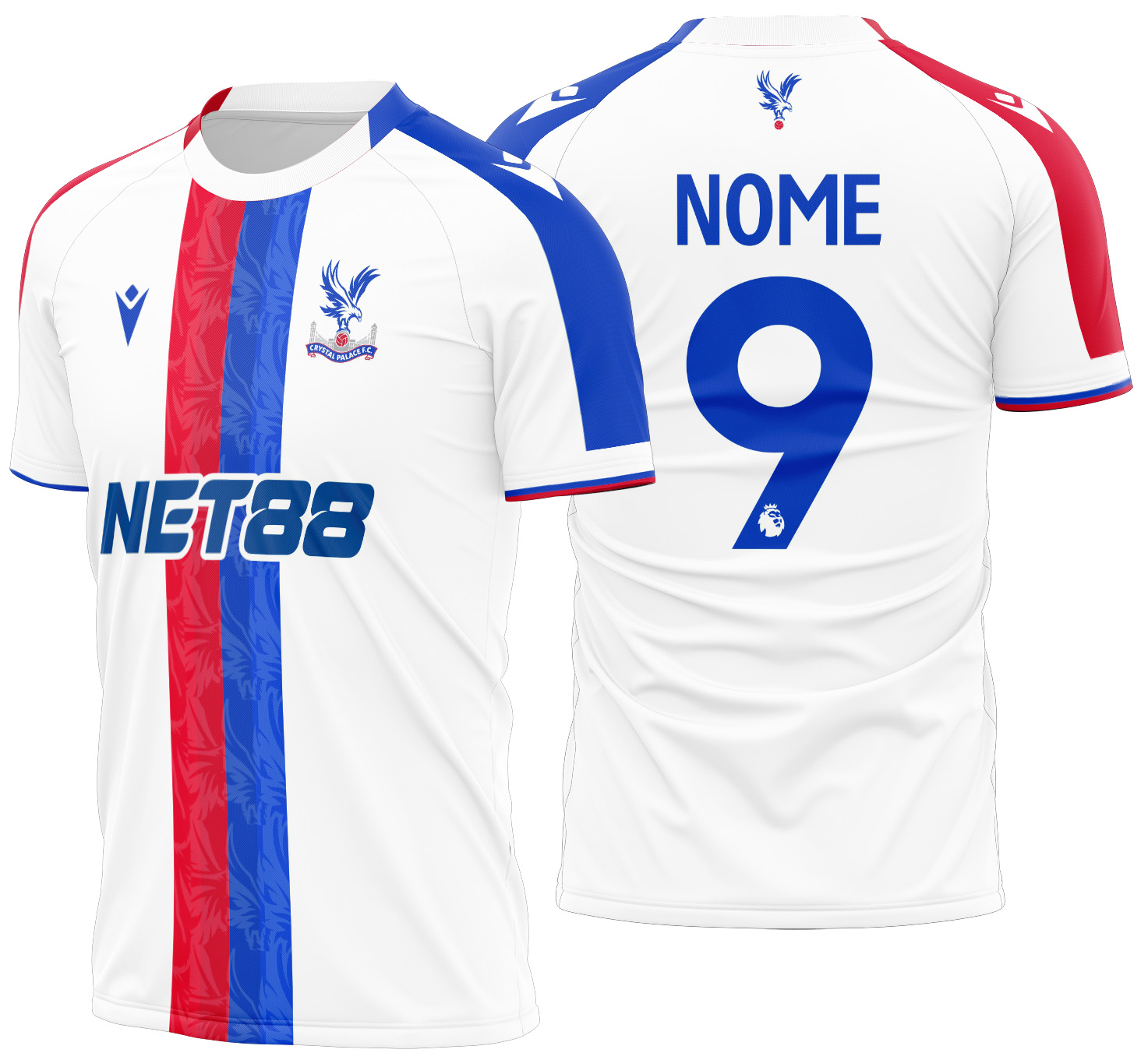 Arte Vetor Camisa Crystal Palace Terceira 2025-2026