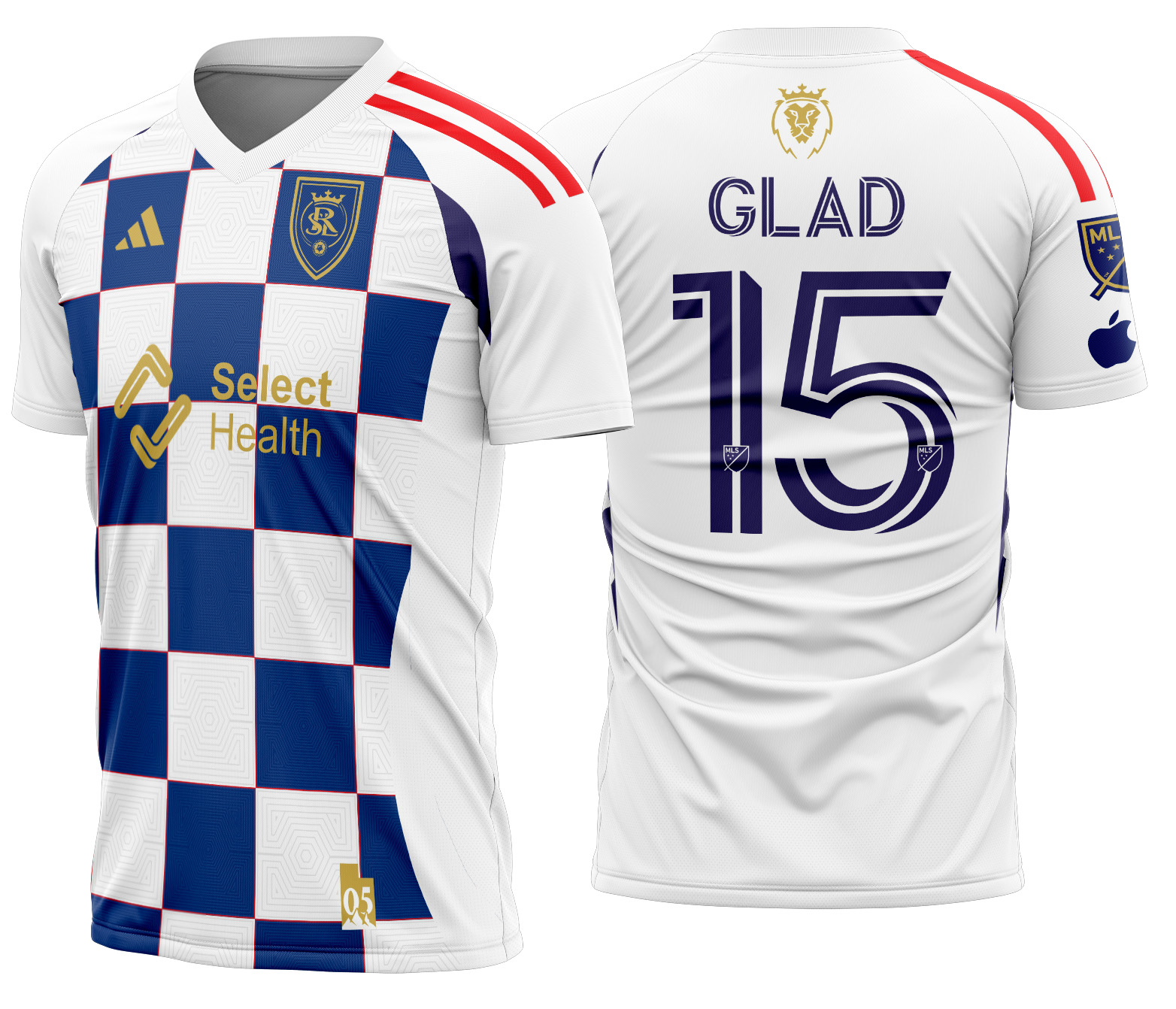 Arte Vetor Camisa Real Salt Lake Visita 2025