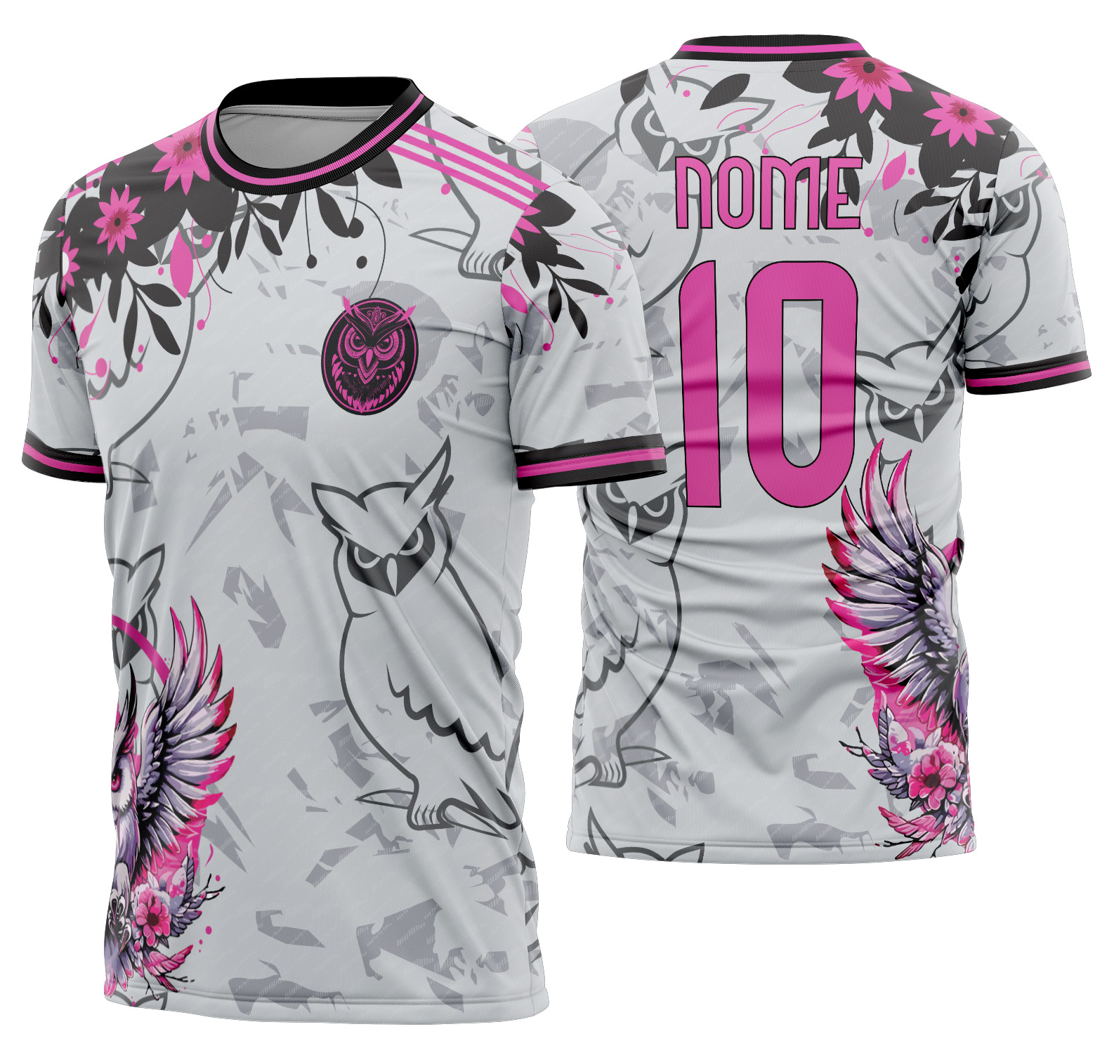 Arte Vetor Camisa Interclasse Coruja 408