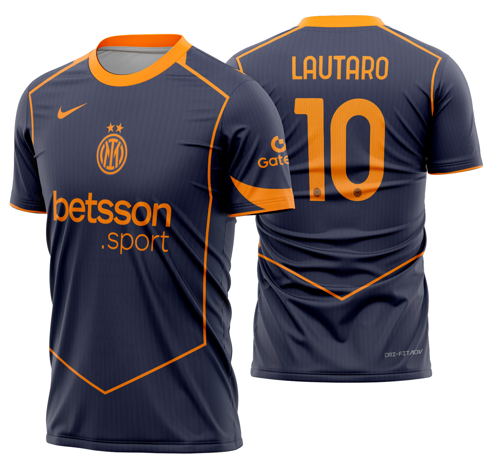 Arte Vetor Camisa Inter Milan Terceira 2025-2026