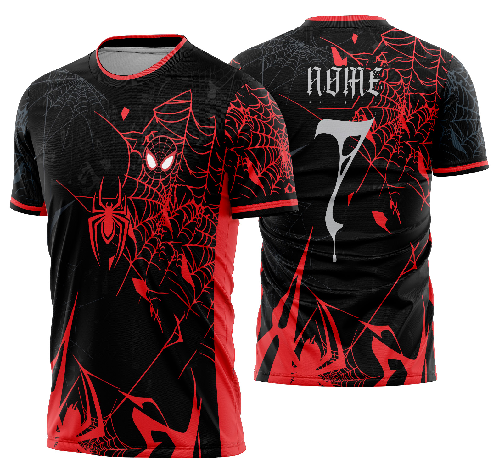 Arte Vetor Camisa Interclasse homem aranha Mod-807