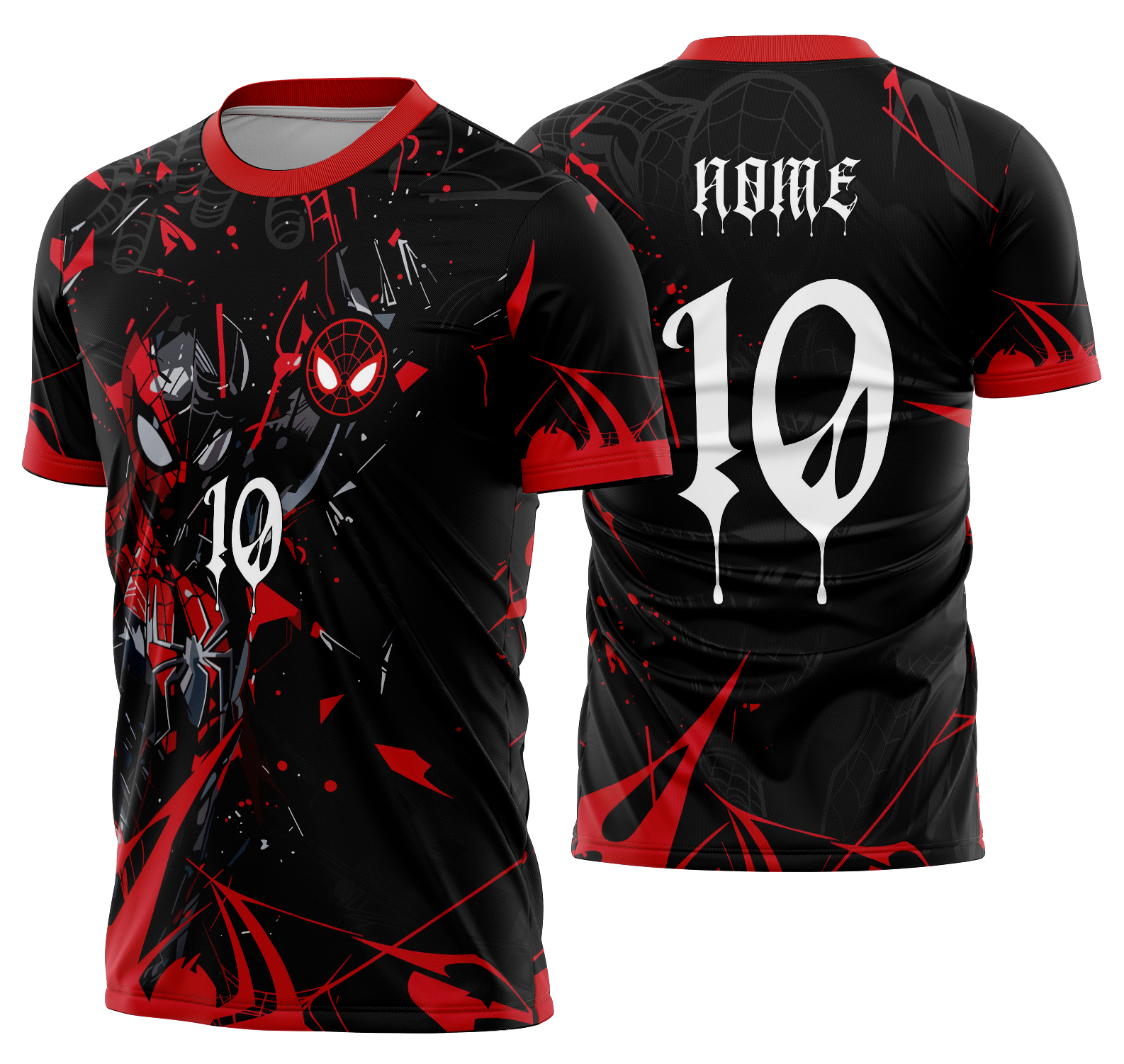 Arte Vetor Camisa Interclasse homem aranha Mod-827